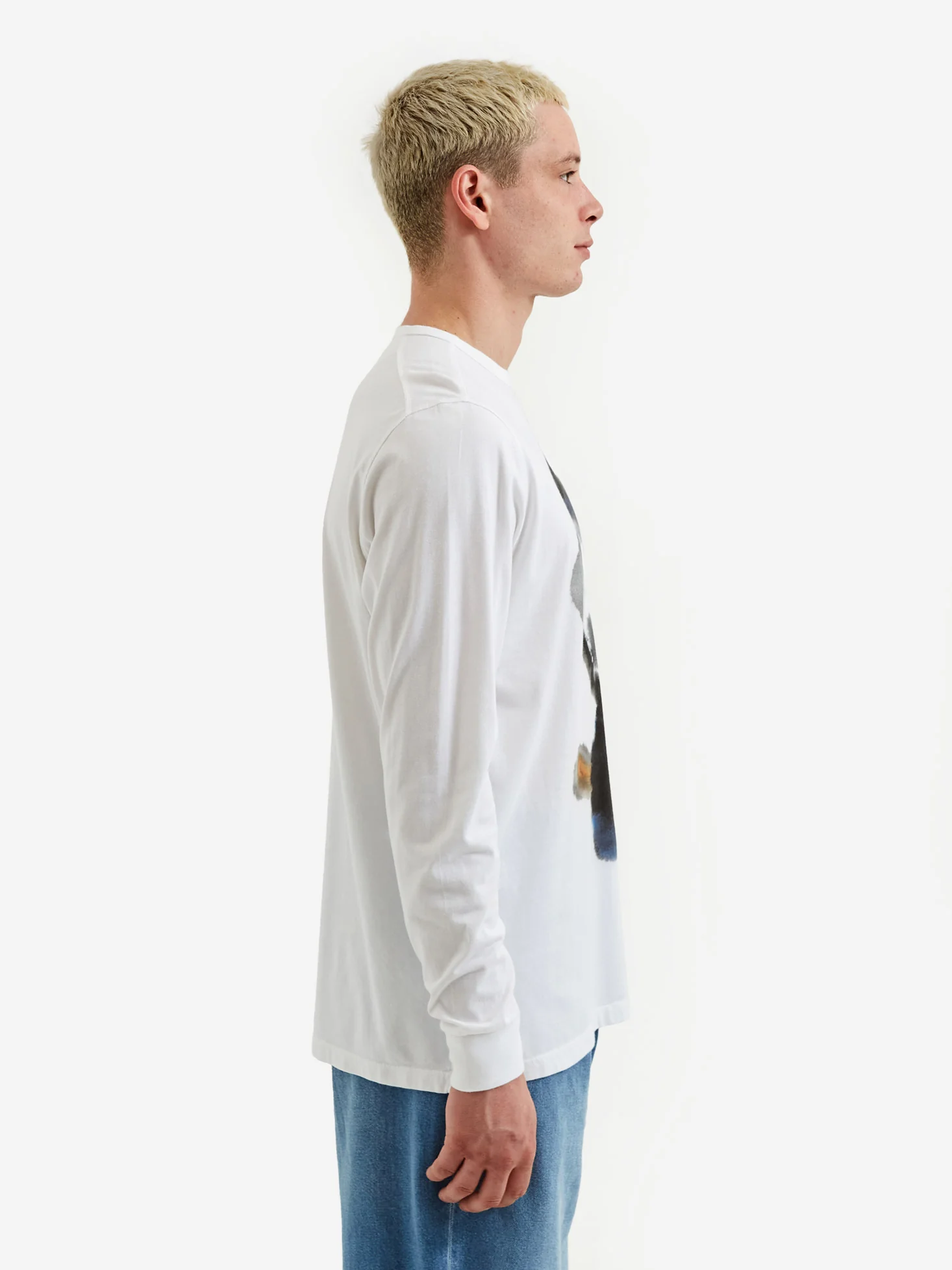 Pop Trading Company Rop Longsleeve T-Shirt - White - Image 5