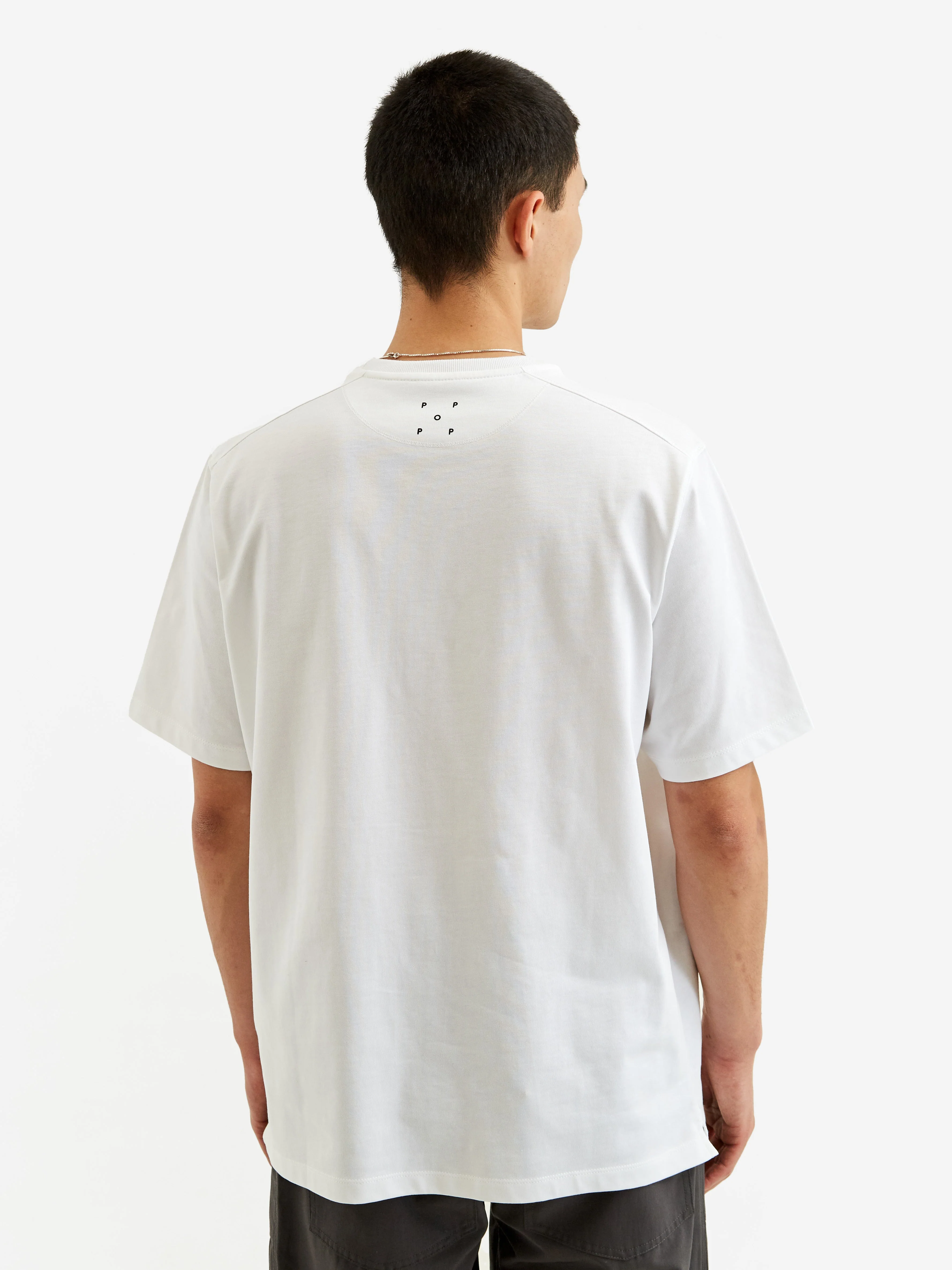 Pop Trading Company Smoking Pepper Short Sleeve T-Shirt - White - Image 7