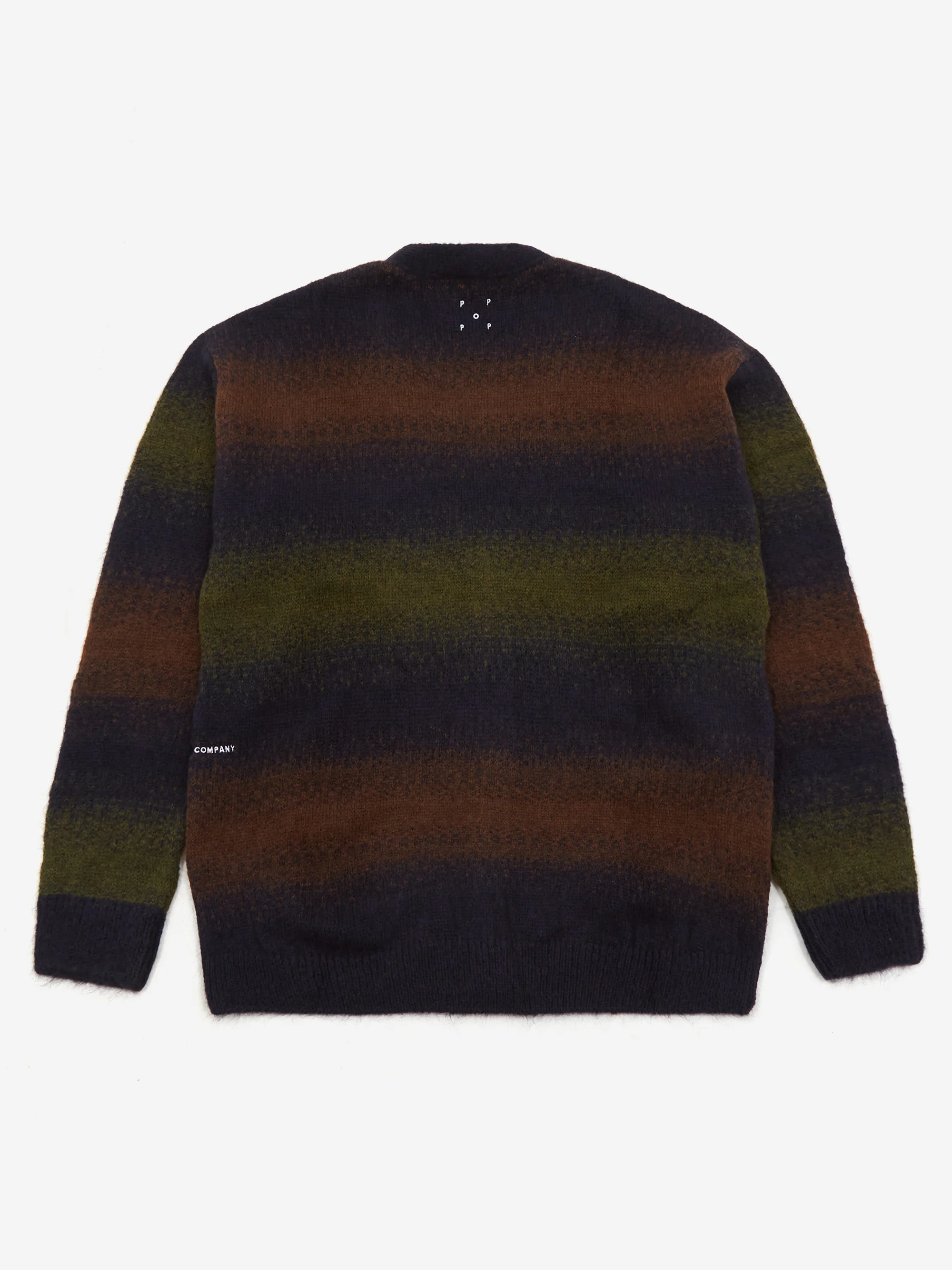 Pop Trading Company Striped Knitted Cardigan - Delicioso - Image 4