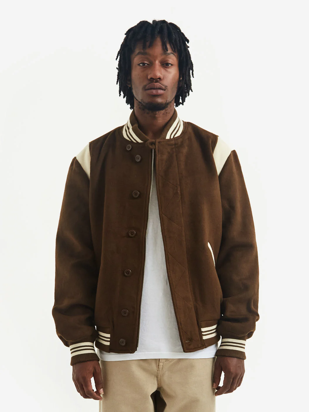 Pop Trading Company Varsity Jacket - Rain Drum - Image 2