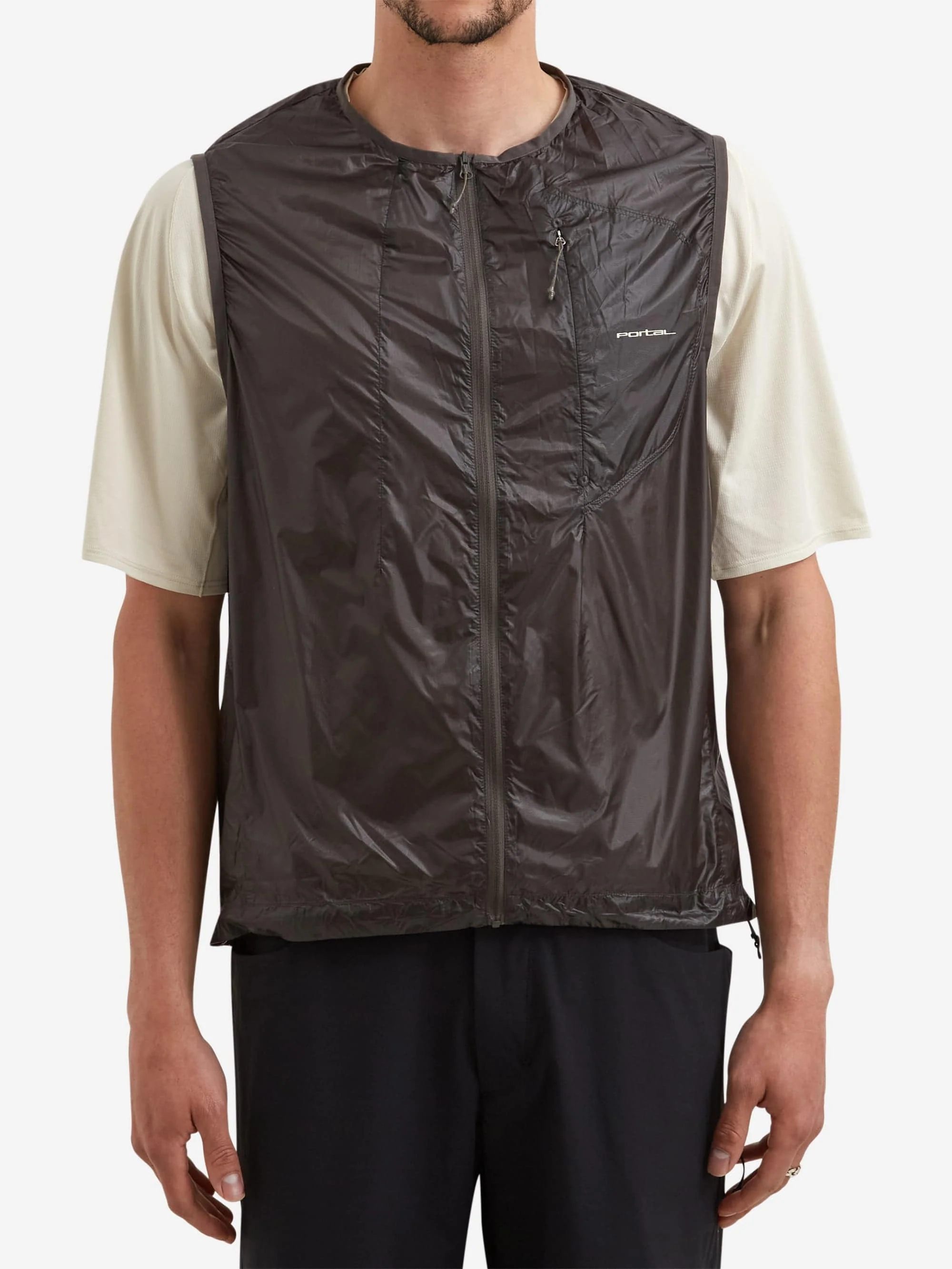 Portal Code Wind Vest - Beluga - Image 3