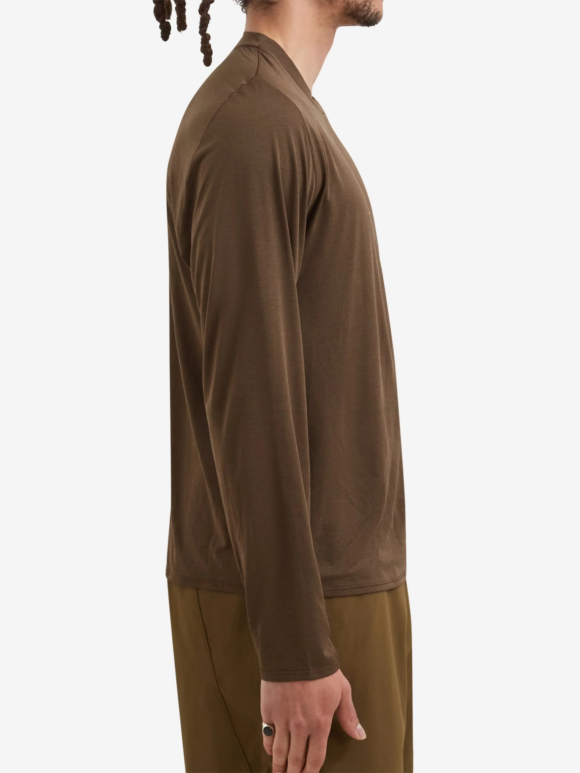 Portal Lateral Peak Long Sleeve  T-Shirt- Slate Black - Image 5
