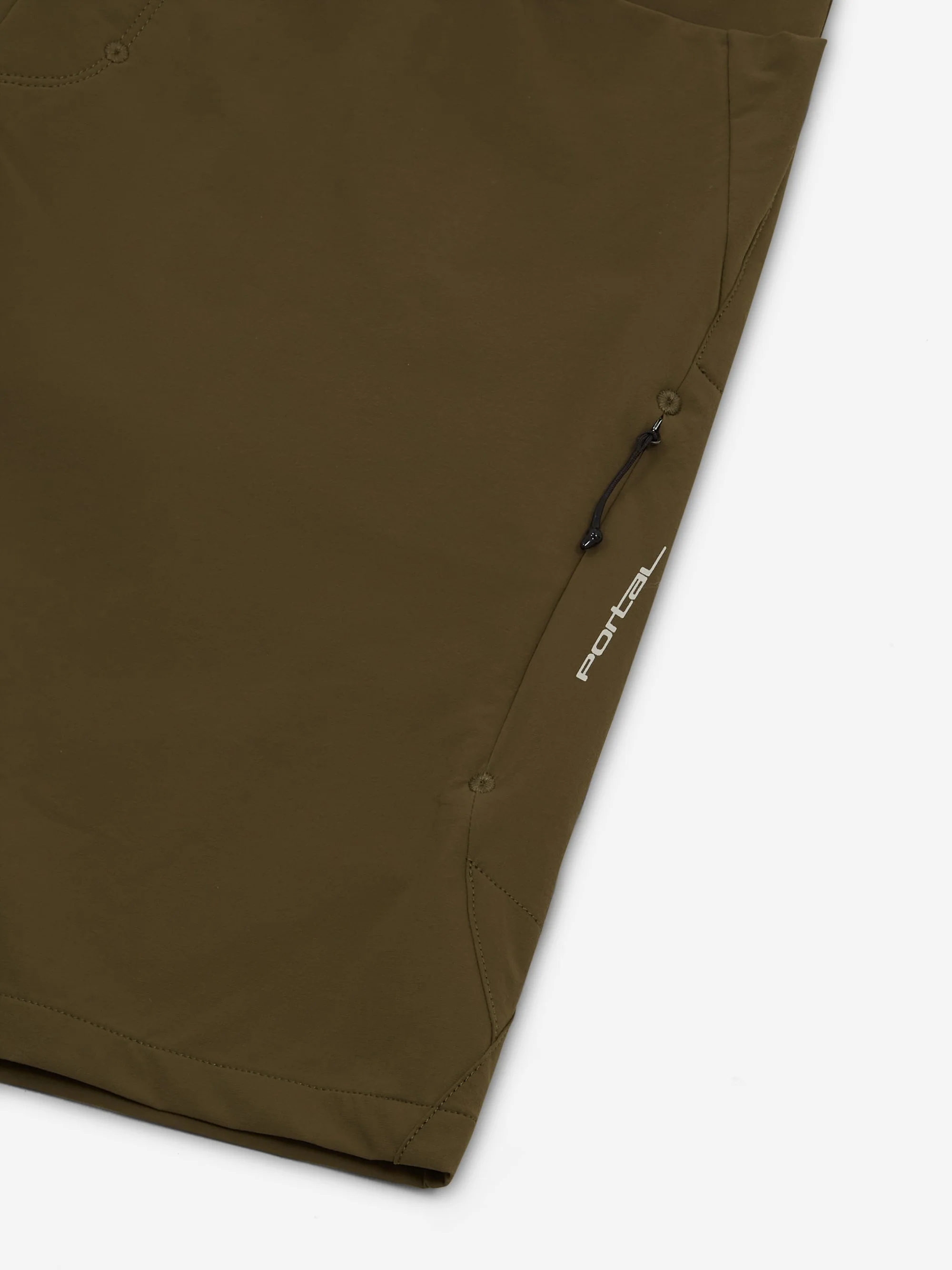 Portal Traka Softshell Short - Dark Olive - Image 4