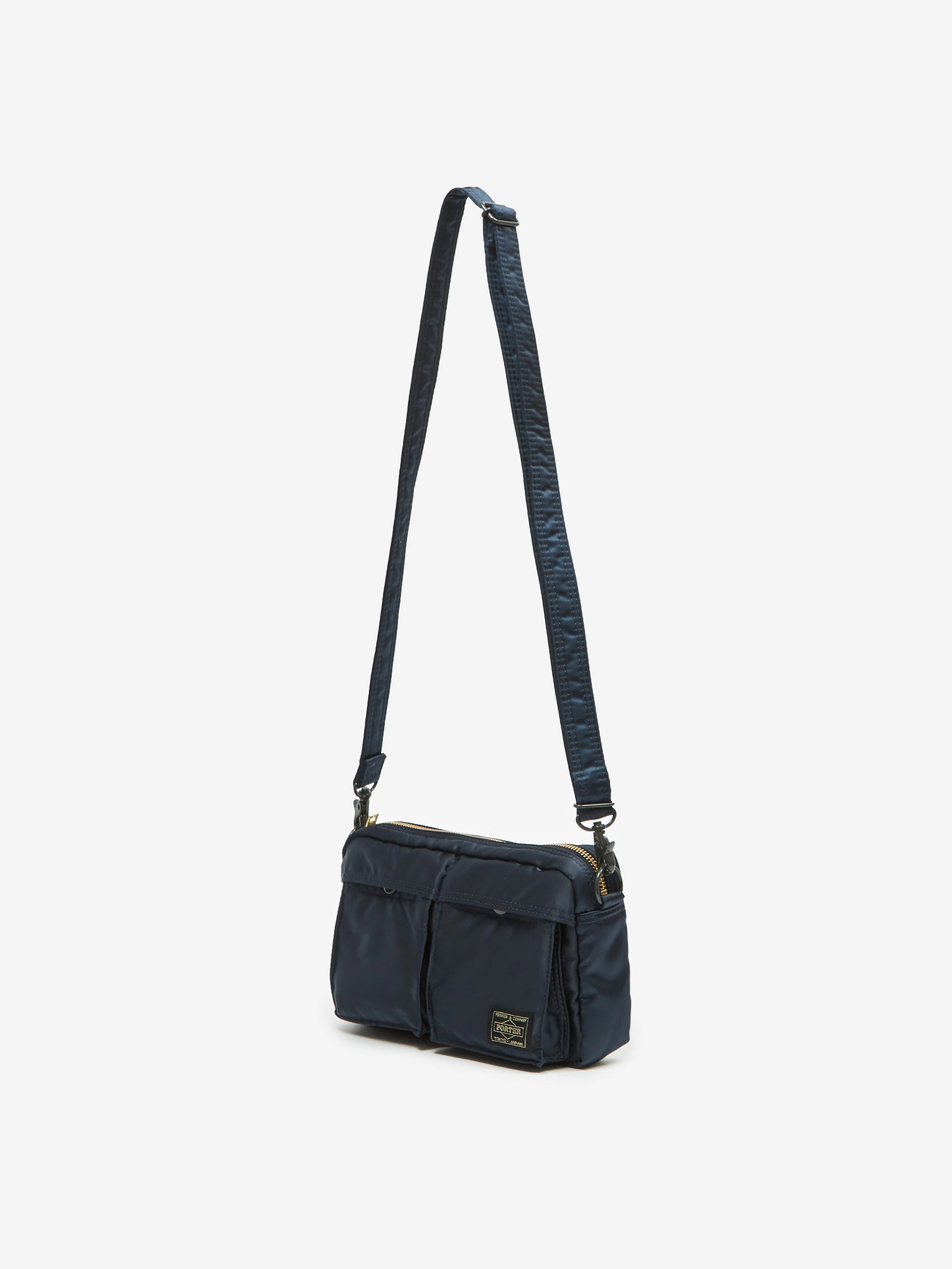 Porter - Yoshida & Co. Tanker Shoulder Bag - Iron Blue - Image 4