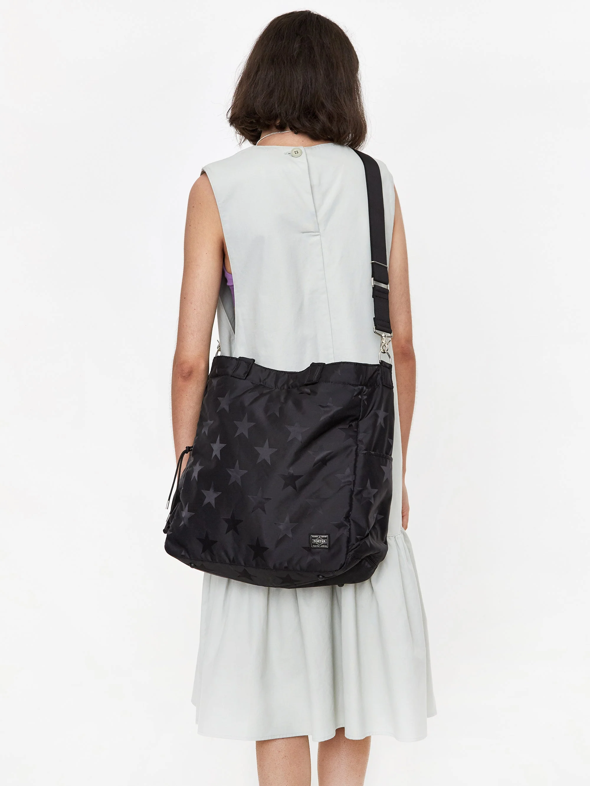 Porter - Yoshida & Co. Flag 2Way Tote Bag - Black - Image 9