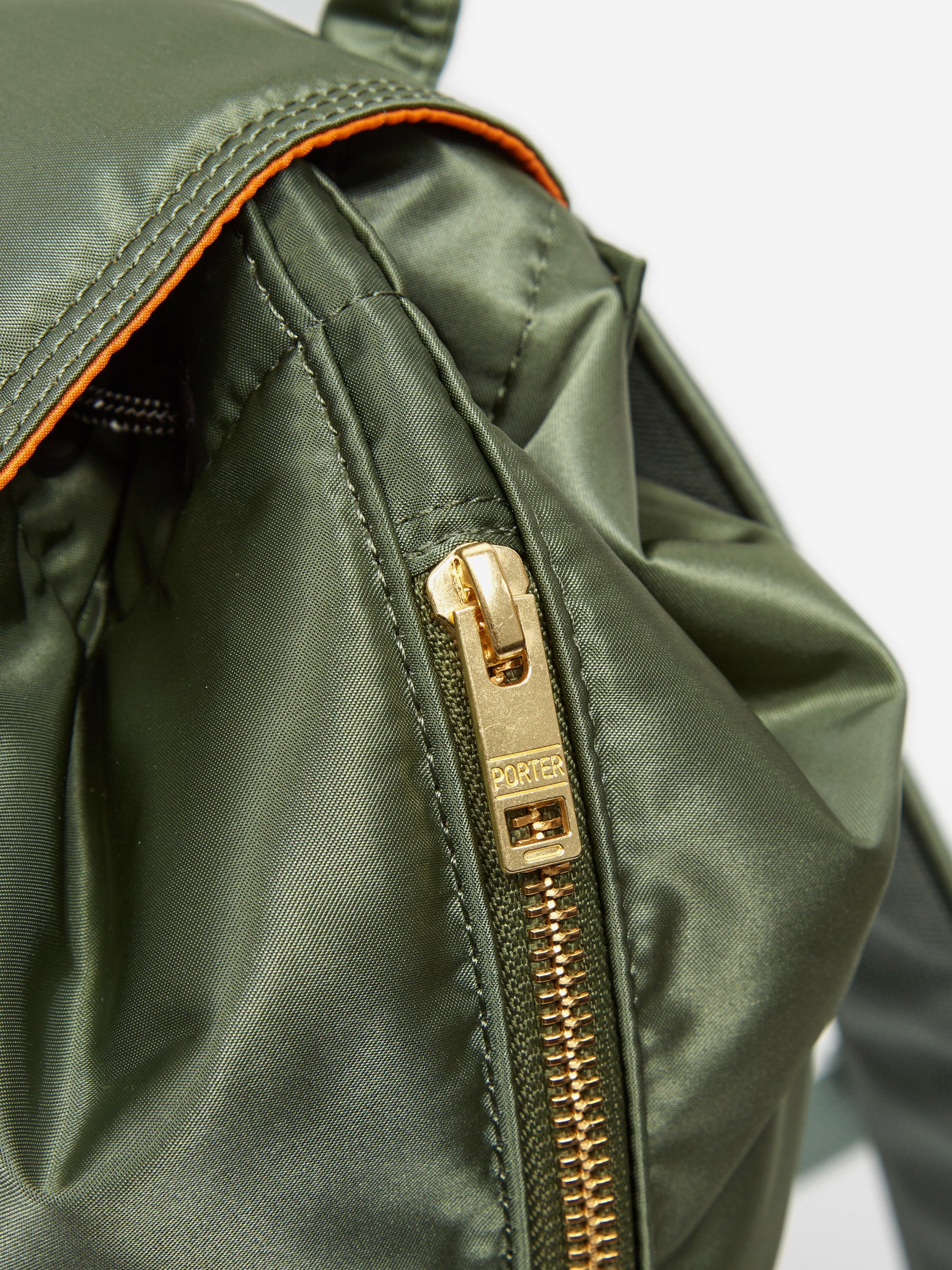 Porter - Yoshida & Co. Tanker Ruck Sack - Sage Green - Image 5