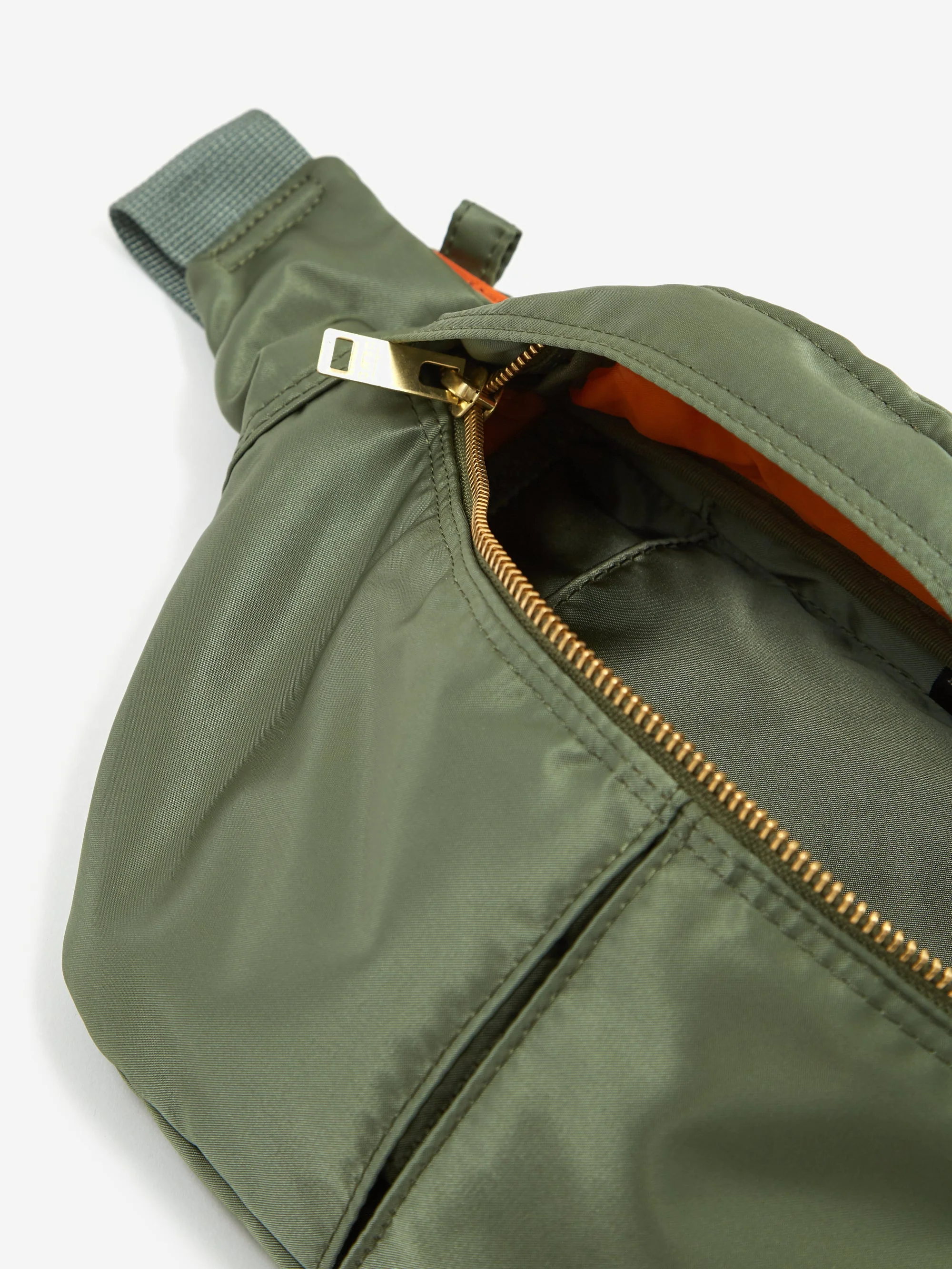 Porter - Yoshida & Co. Tanker Waist Bag S - Sage Green - Image 6