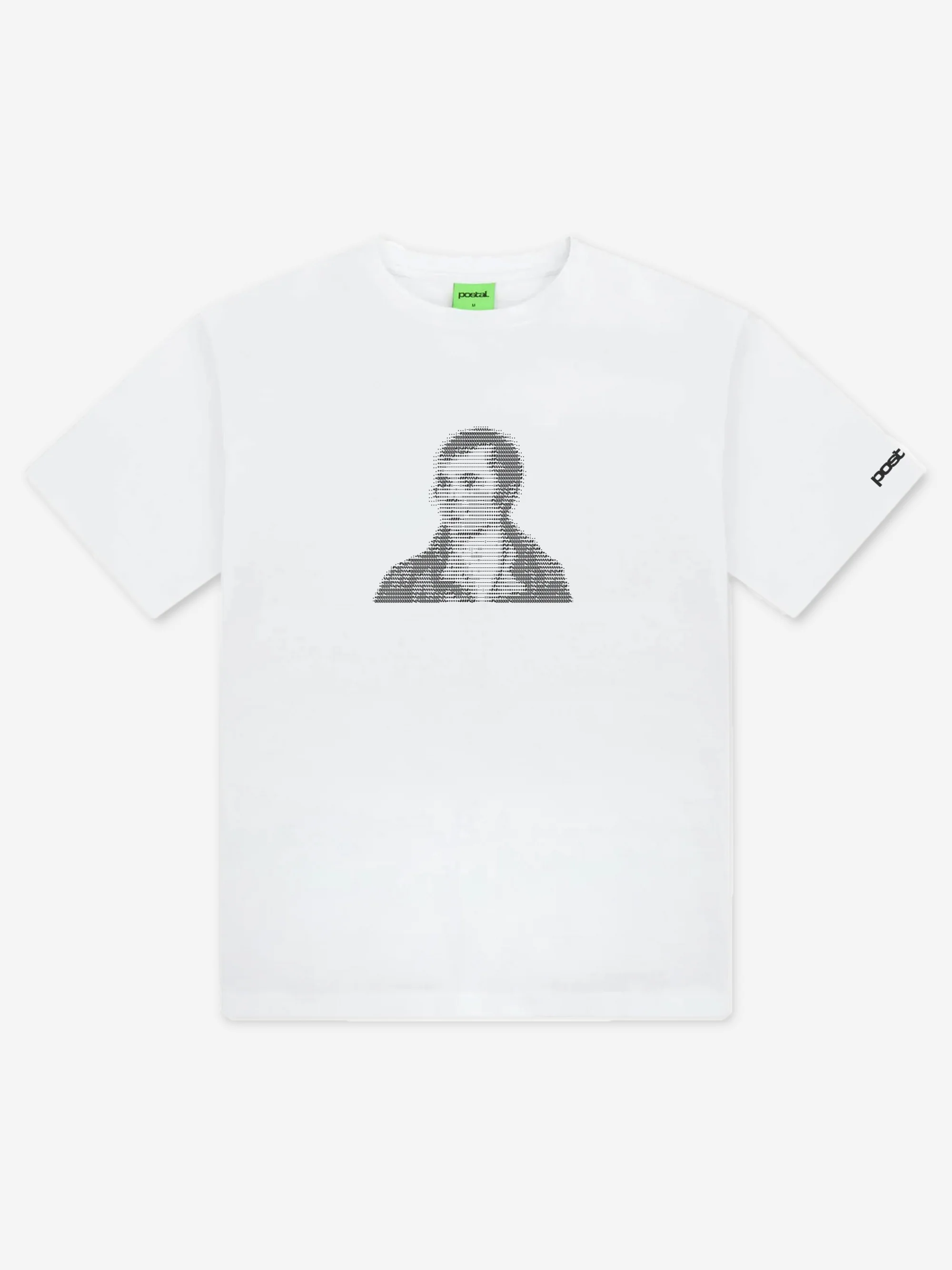 Postal Big Rab Print Tee - White