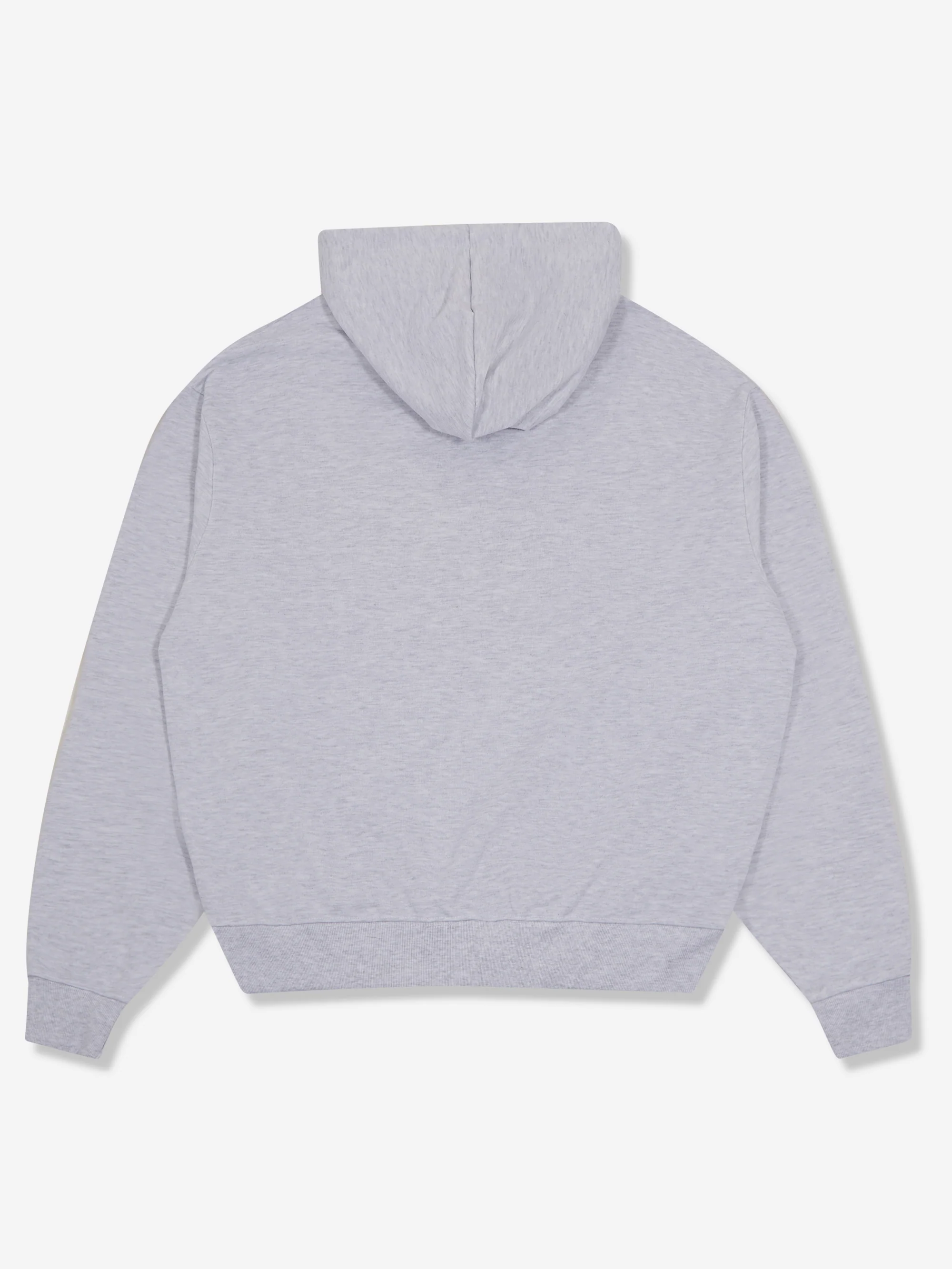 Postal Spider Print Hoodie - Marl Grey - Image 3