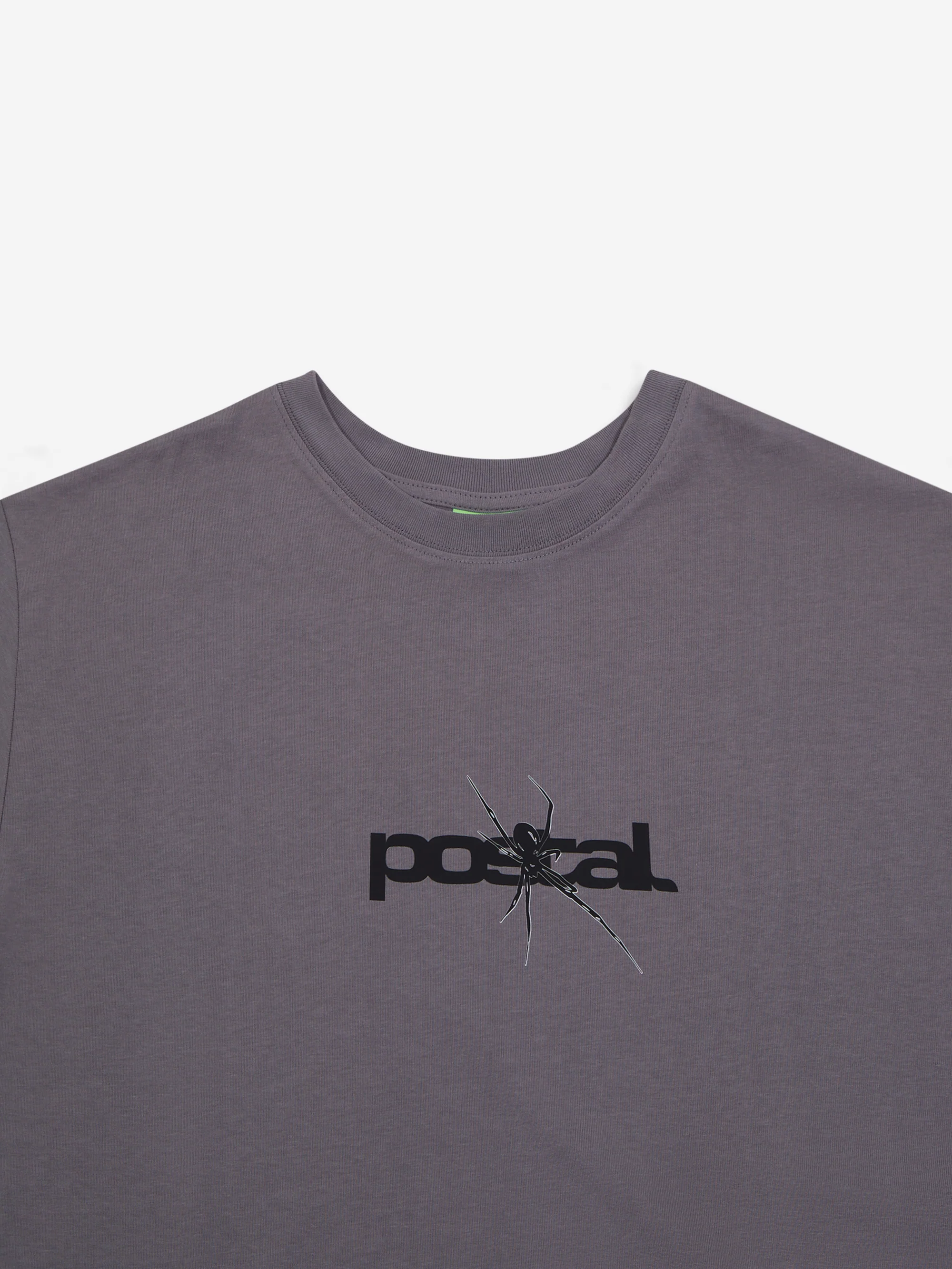 Postal Trip Outline Tee - Concrete - Image 2