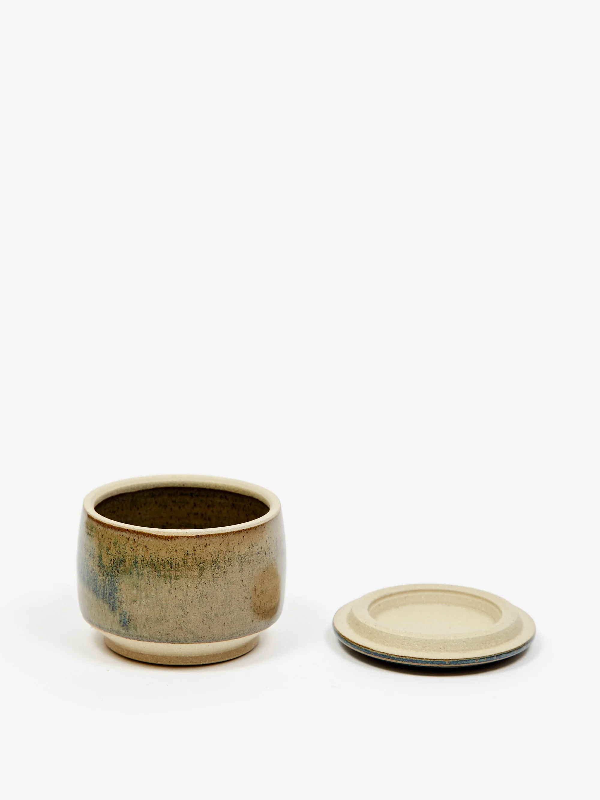 Pottery West Stoneware 250ml Lidded Jar - Nori - Image 2