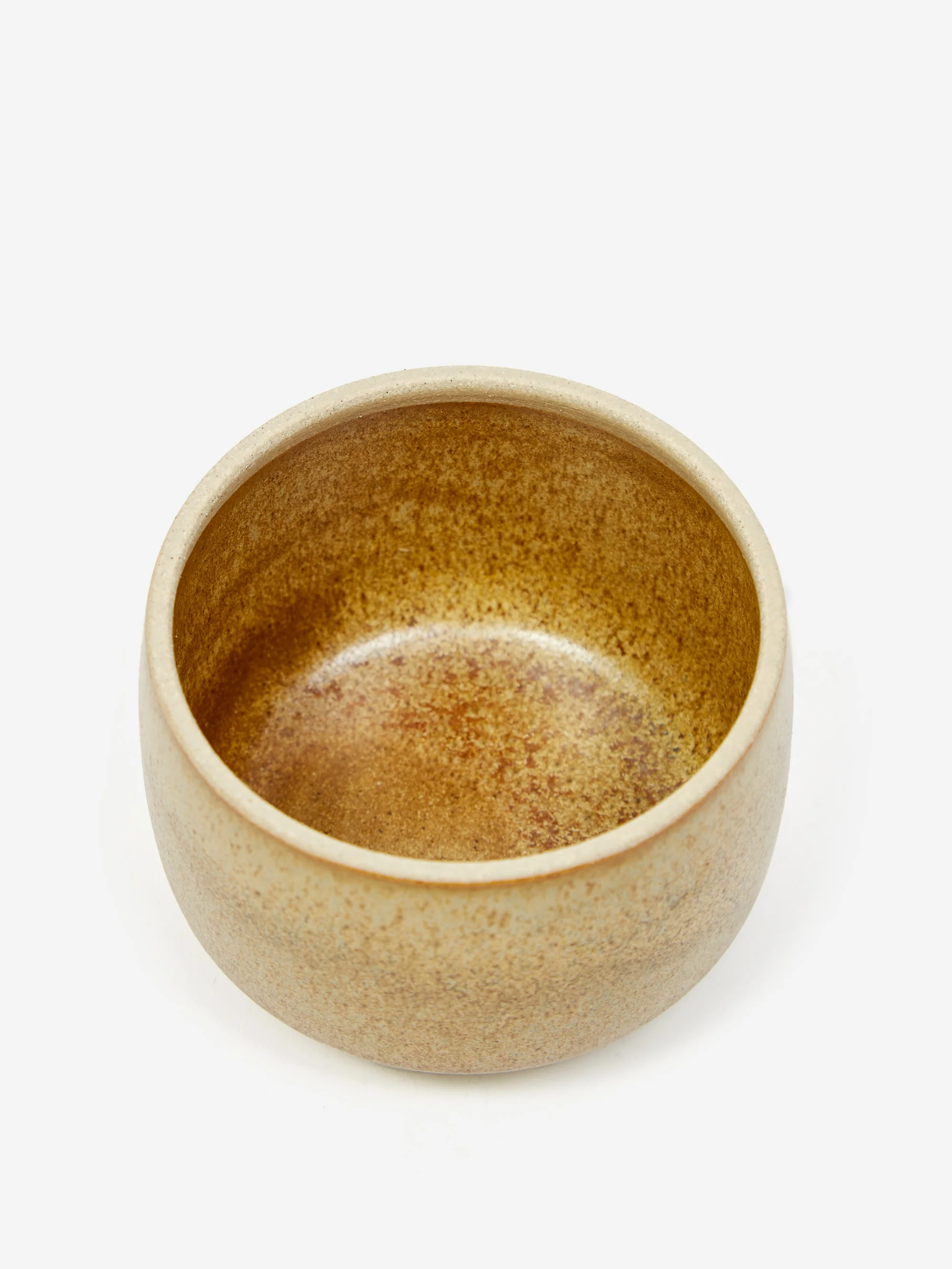Pottery West Stoneware 250ml Lidded Jar - Ochre - Image 4
