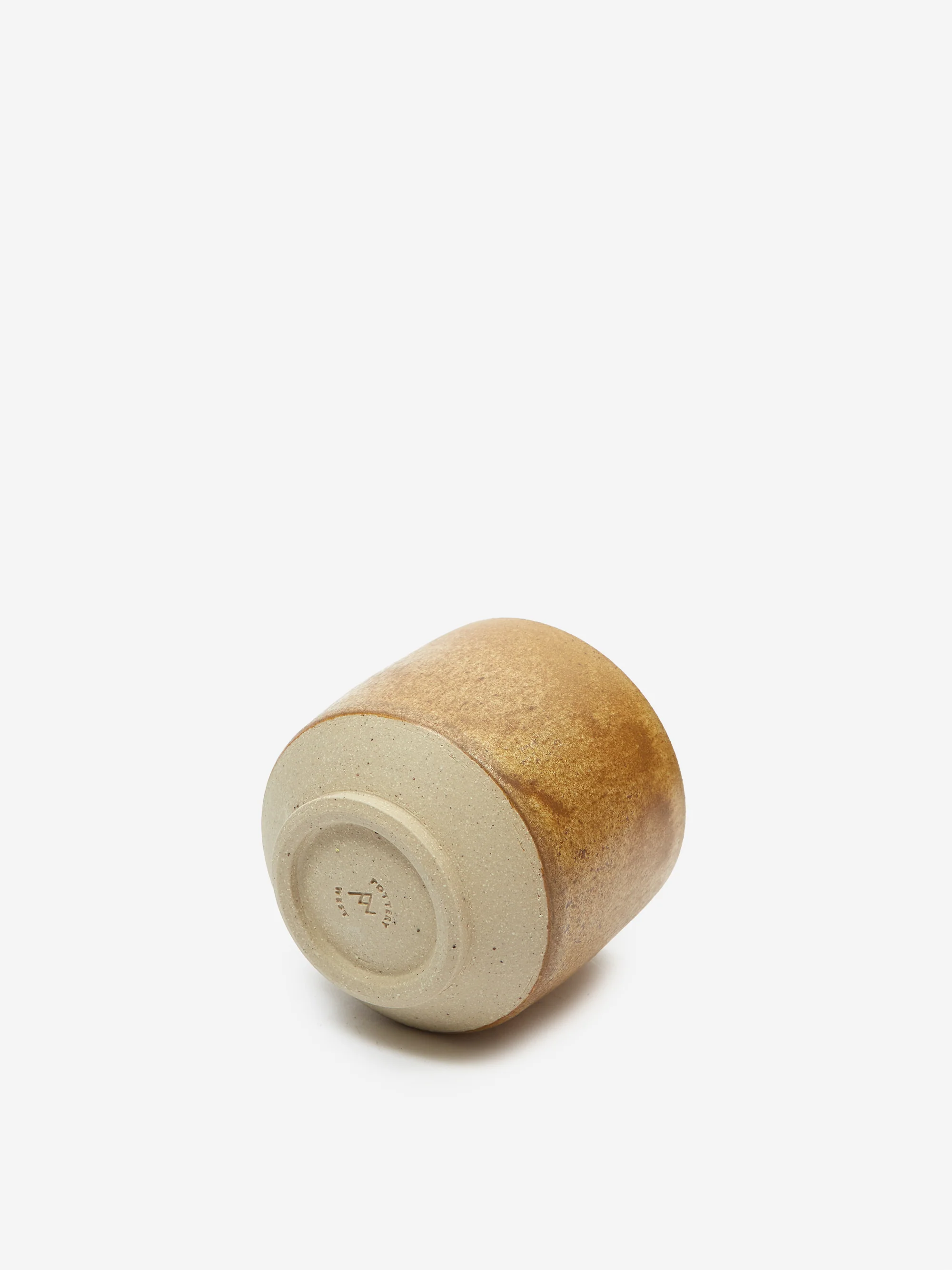 Pottery West Stoneware Cup - Ochre - Image 3