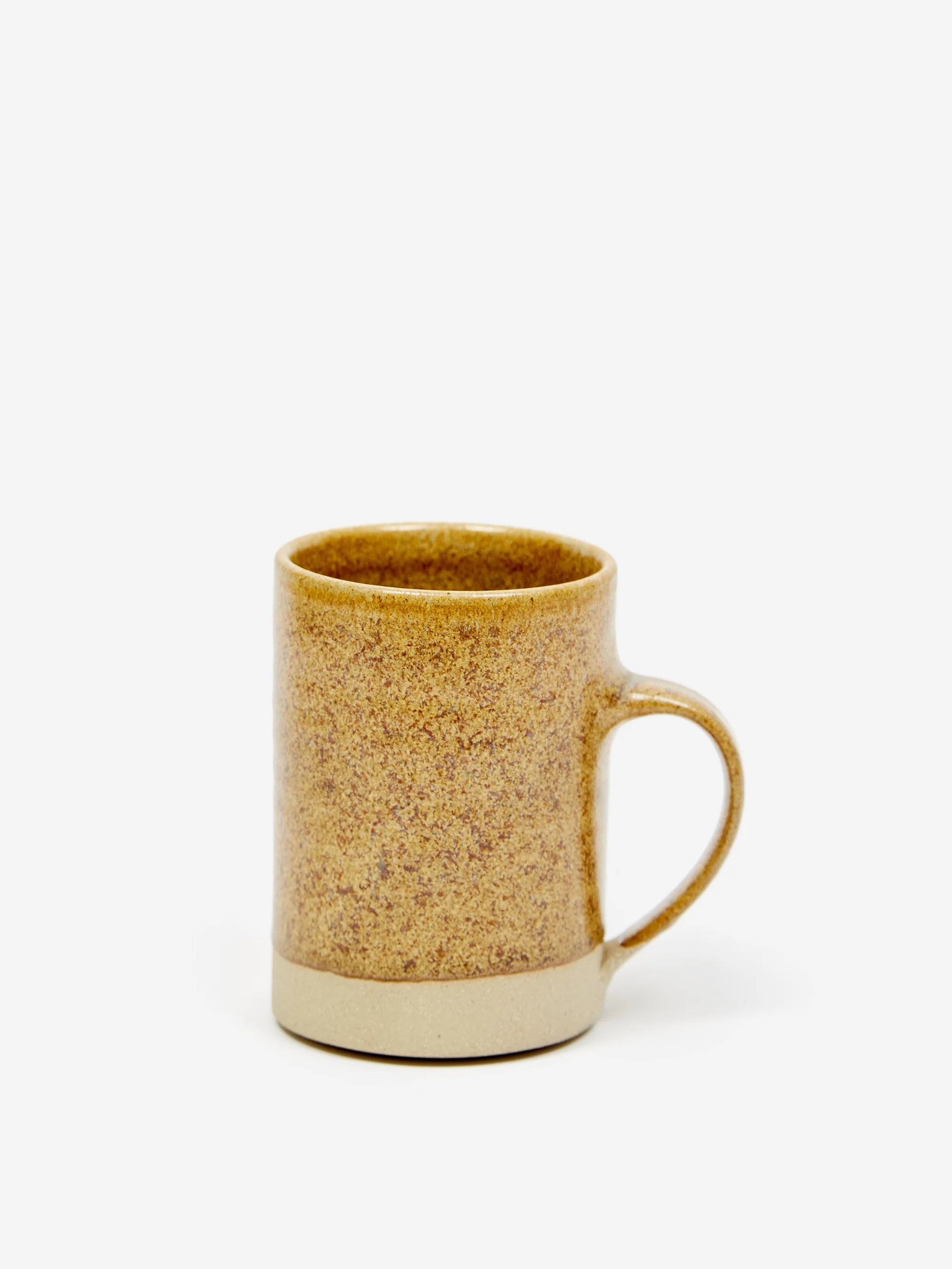 Pottery West Stoneware Tall Mug - Ochre