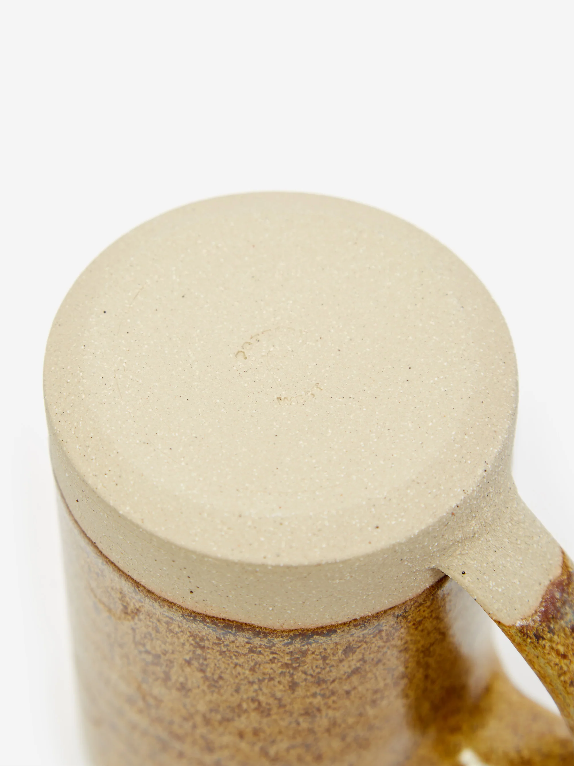 Pottery West Stoneware Tall Mug - Ochre - Image 3