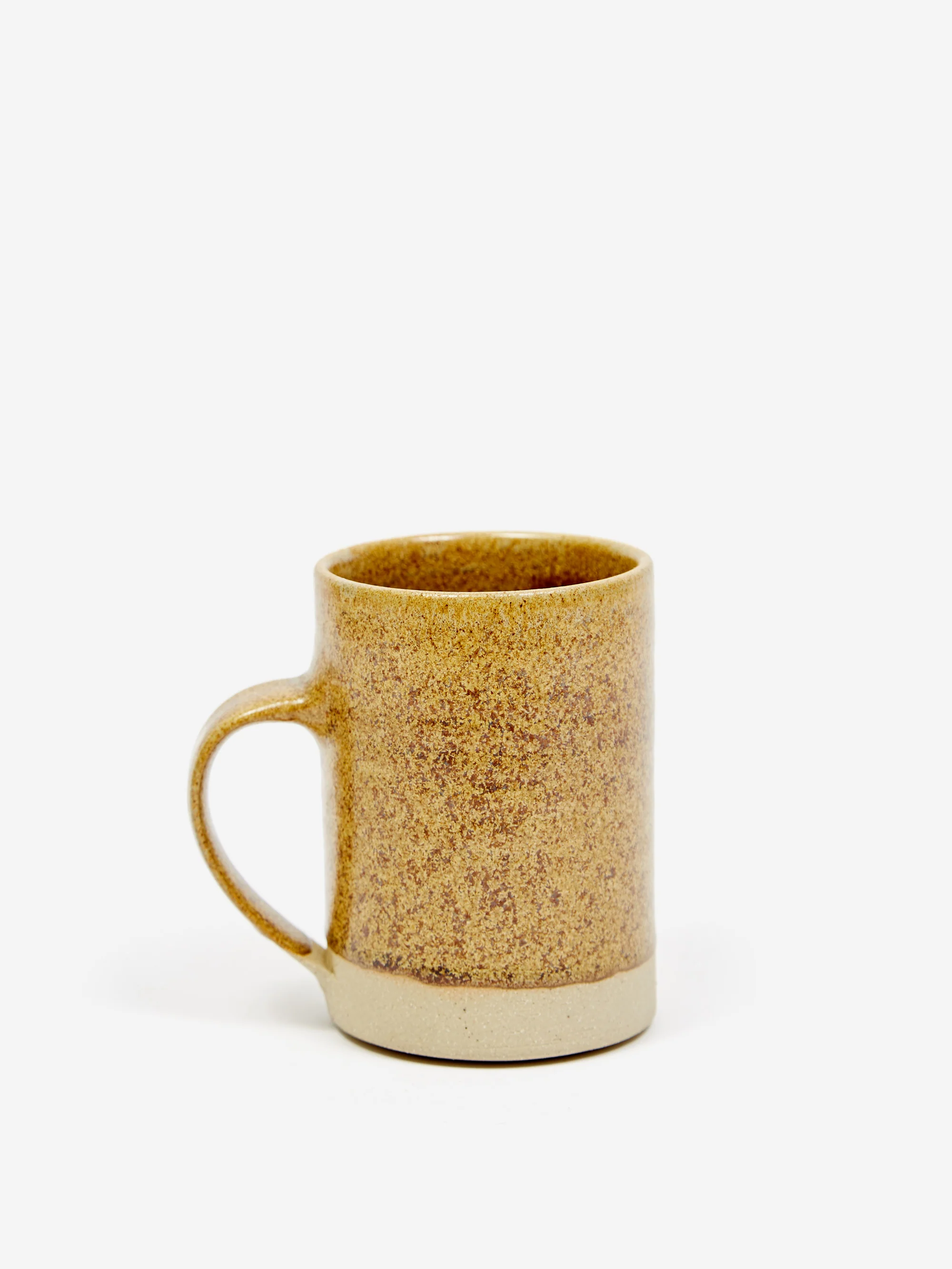 Pottery West Stoneware Tall Mug - Ochre - Image 4