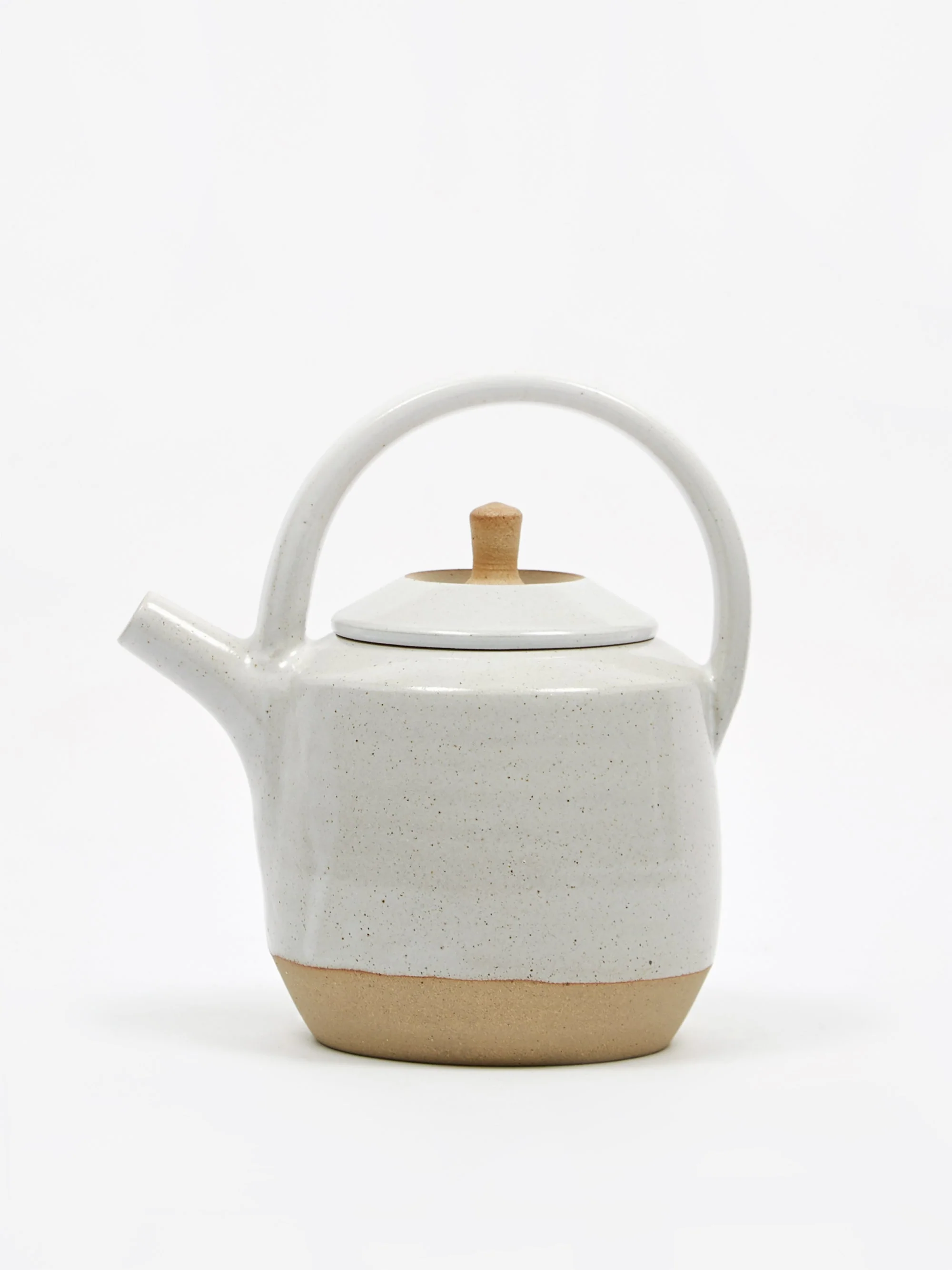 Pottery West Teapot - White - Image 2