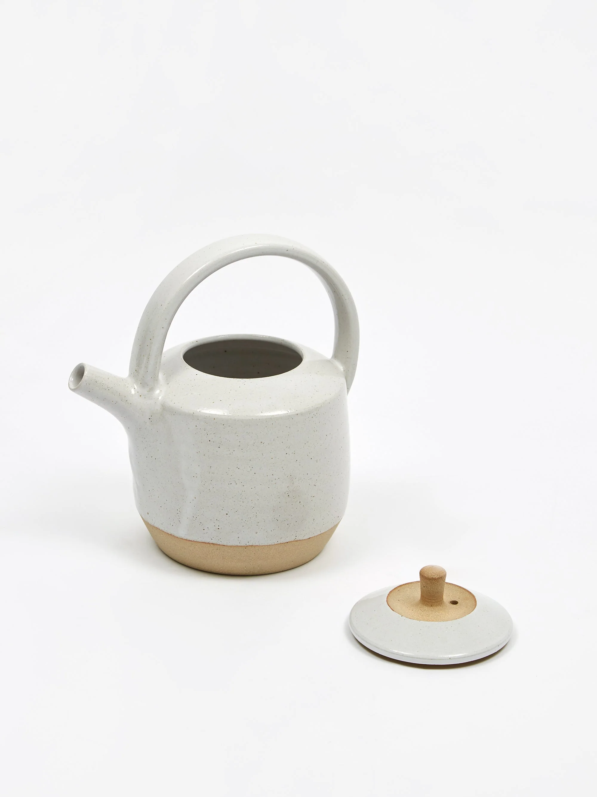 Pottery West Teapot - White - Image 6