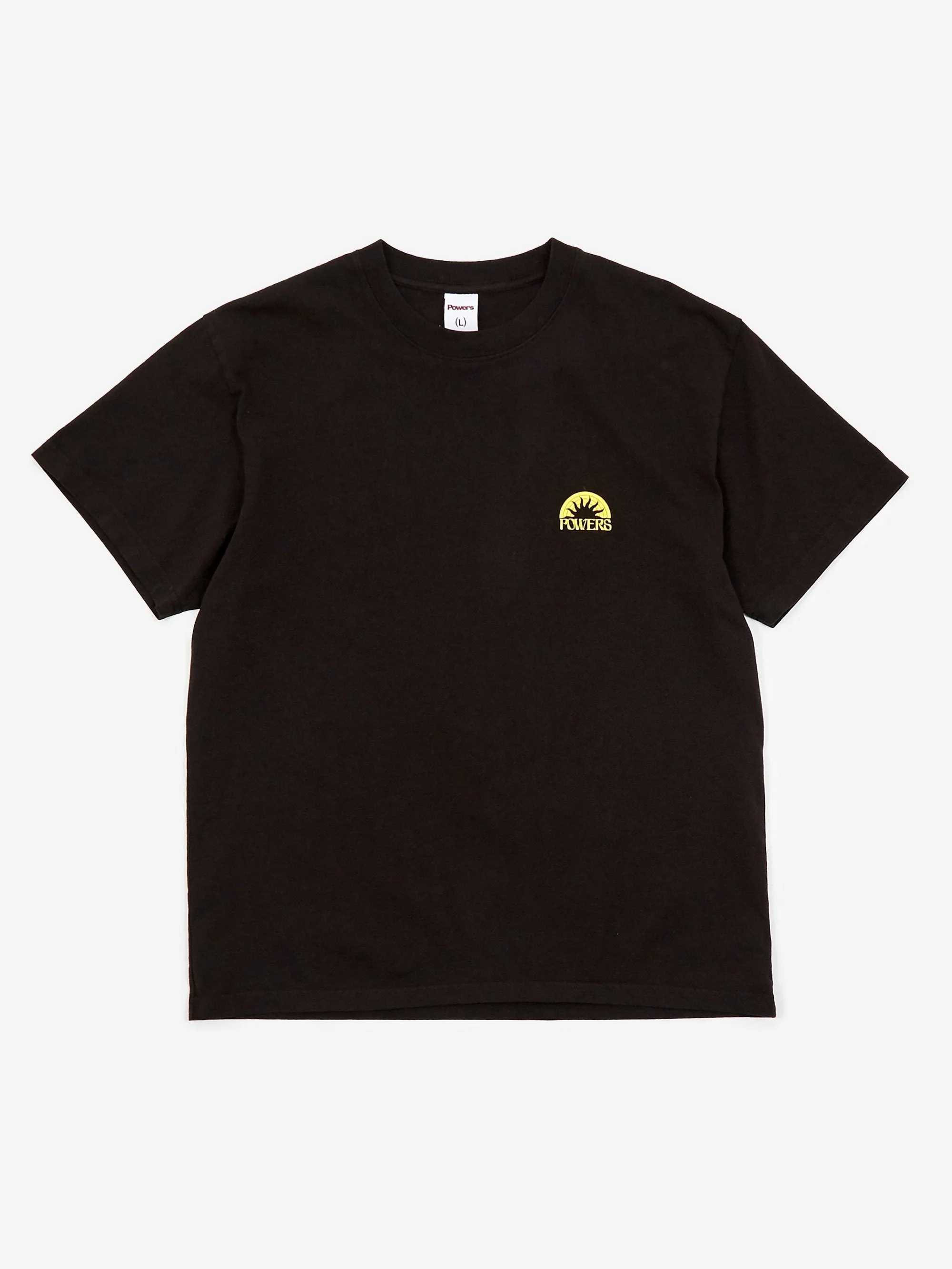 Powers Sun Shortsleeve T-Shirt - Black