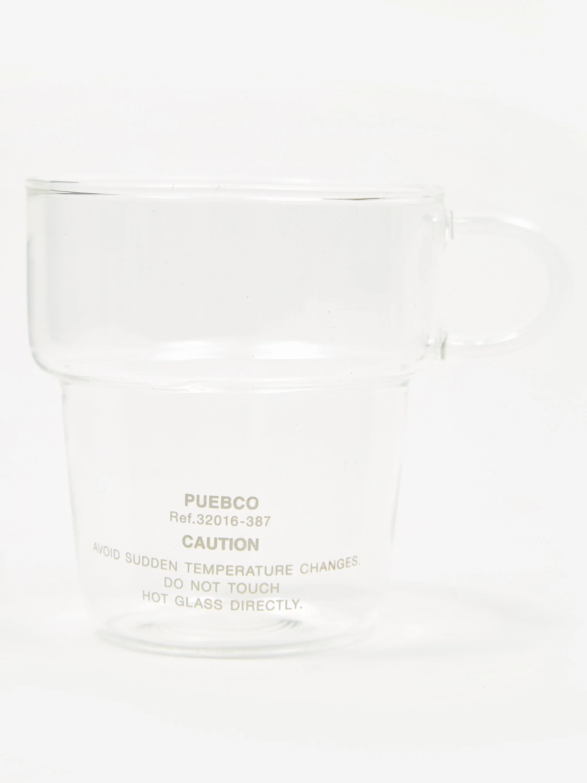 Puebco Borosilicate Deep Stacking Mug - Clear - Image 2