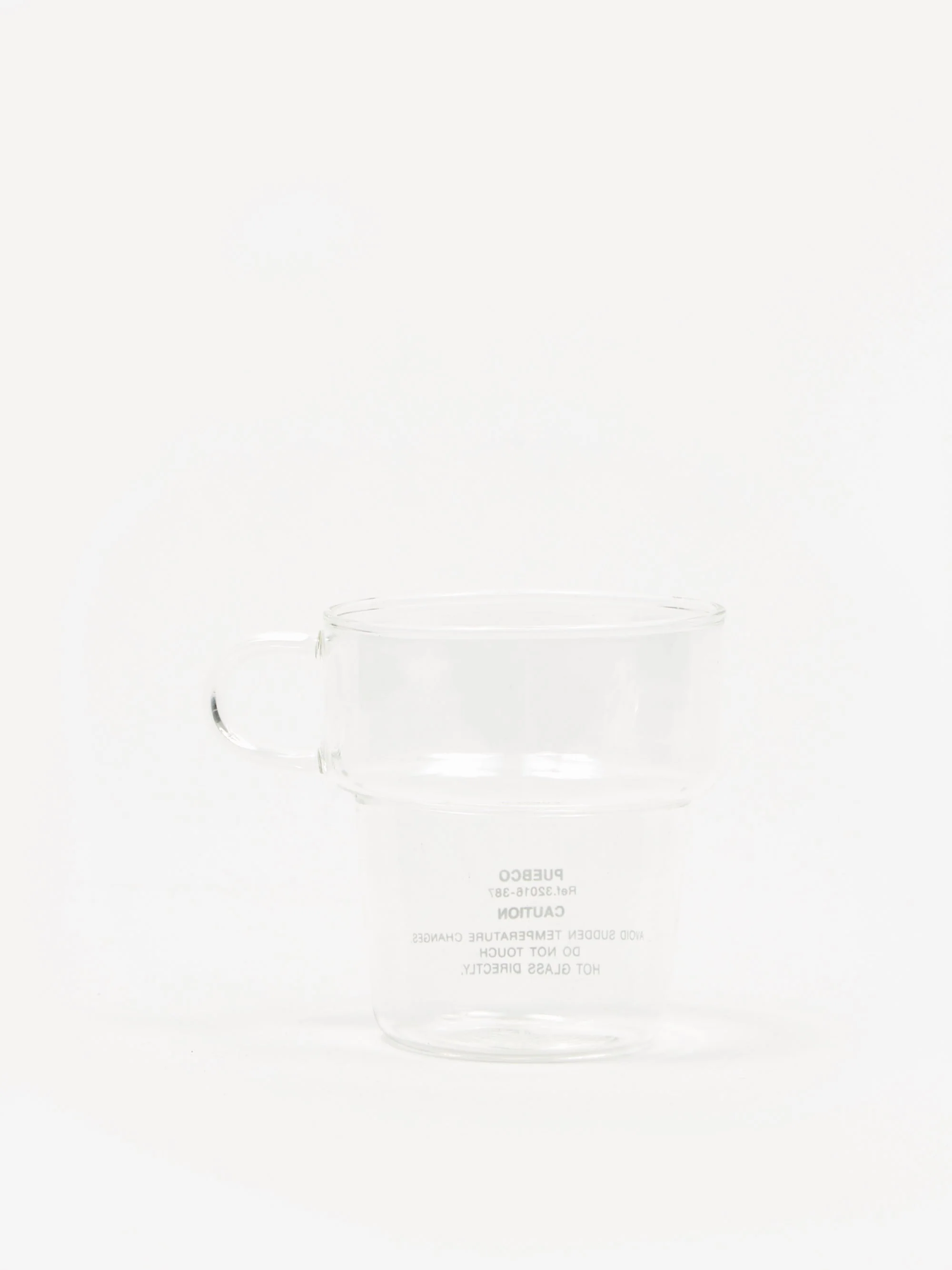 Puebco Borosilicate Deep Stacking Mug - Clear - Image 3