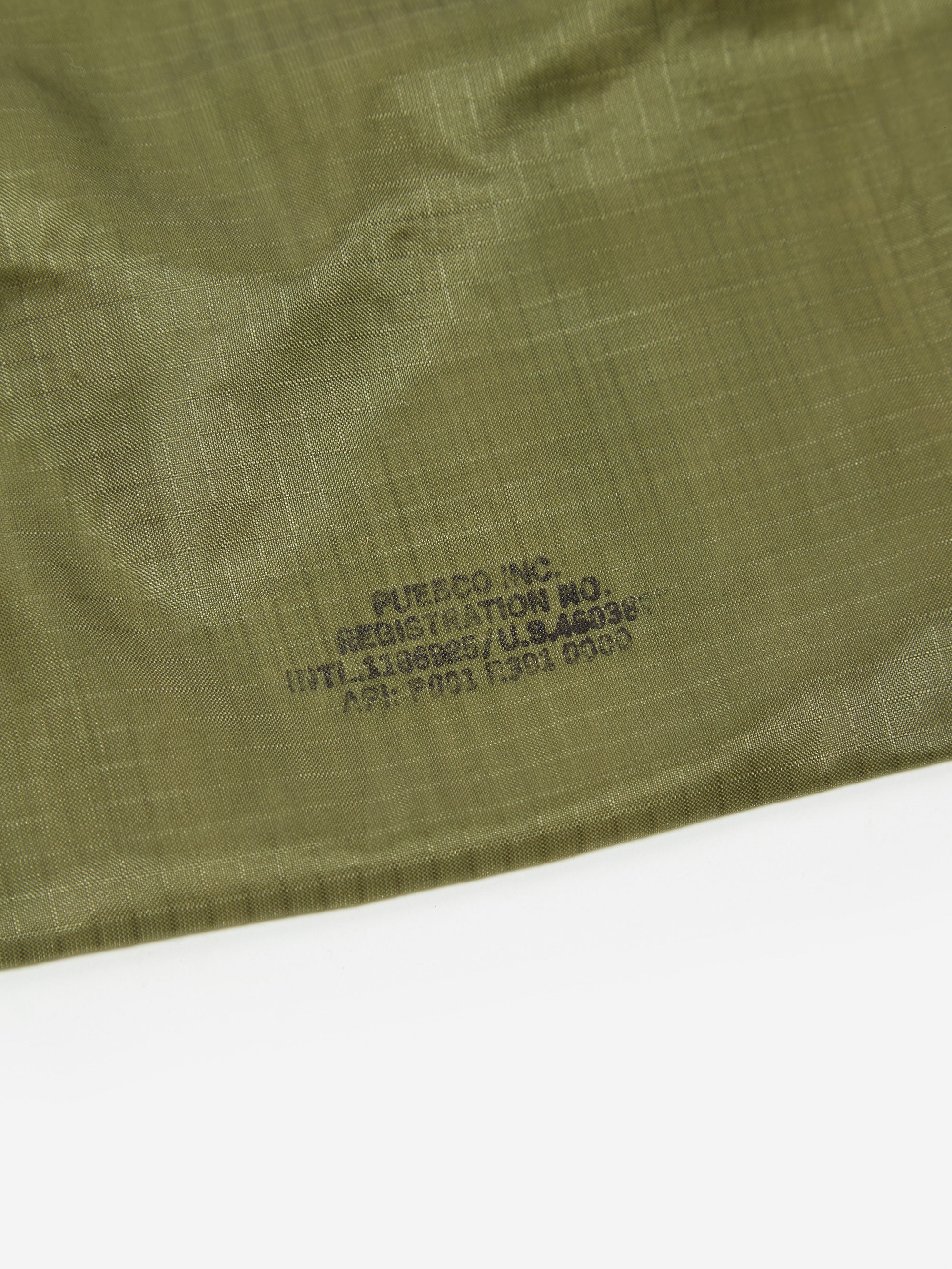 Puebco Nylon Fabric Pouch - Large - Olive - Image 3