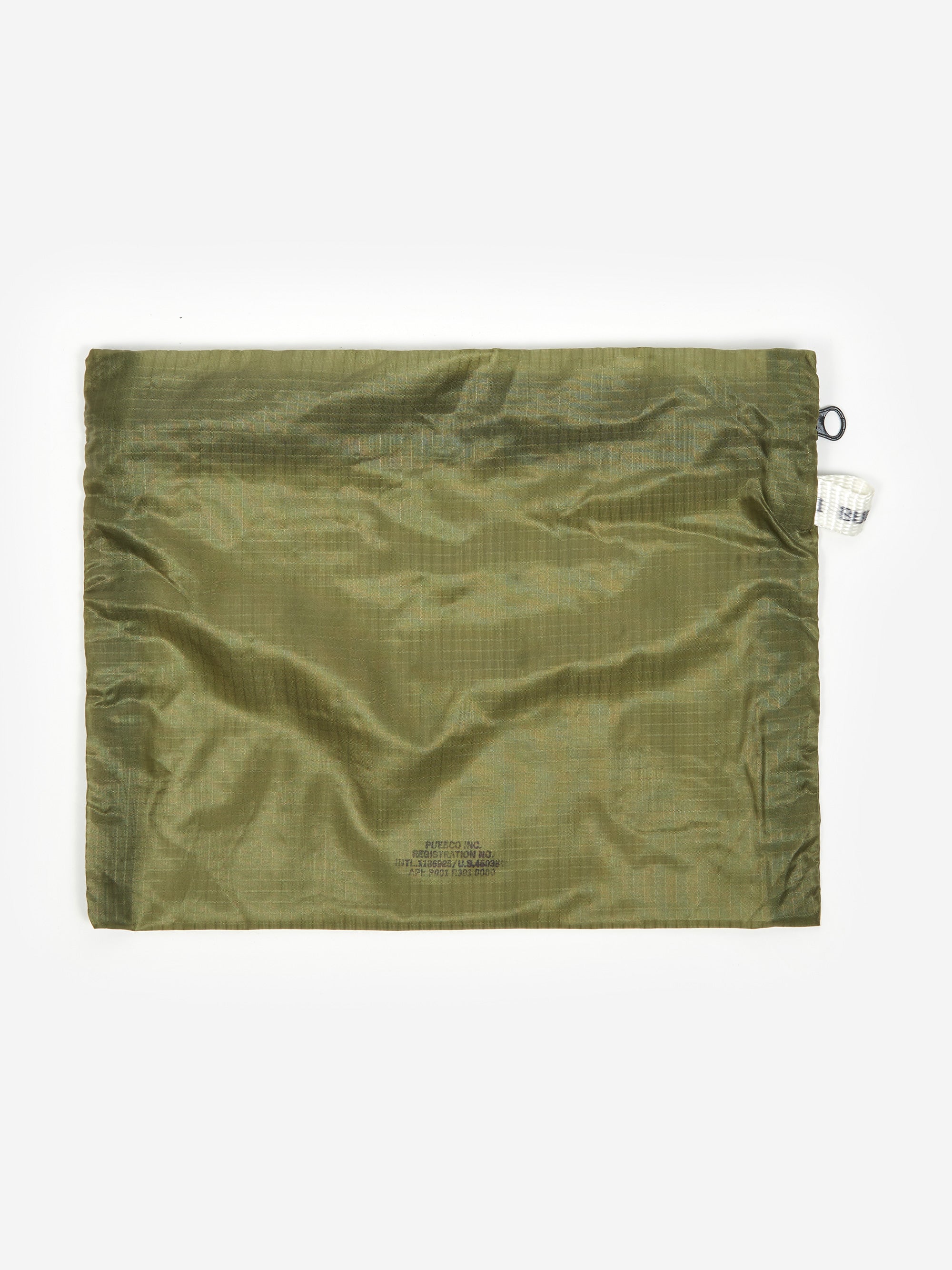 Puebco Nylon Fabric Pouch - Large - Olive - Image 4