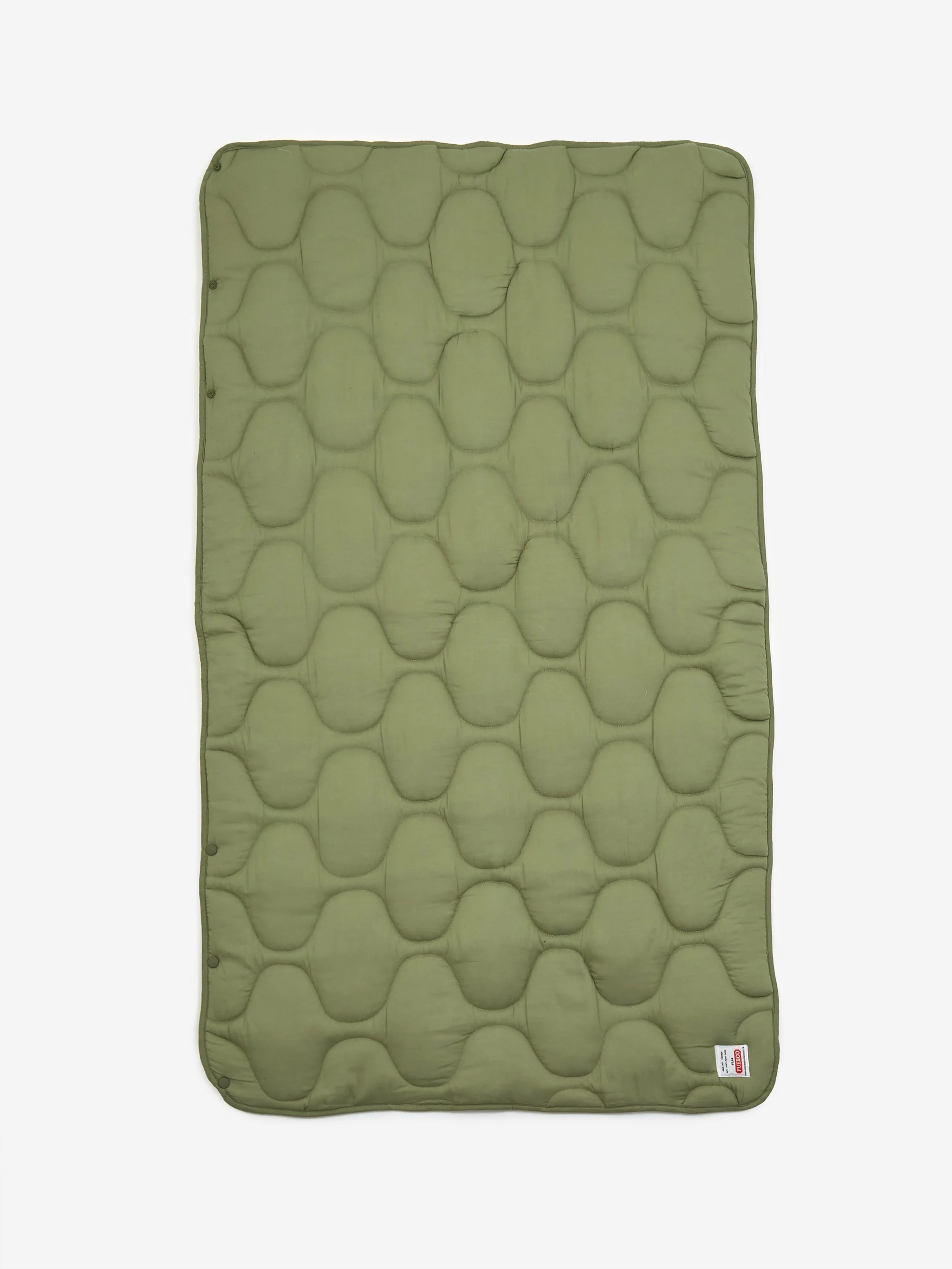 Puebco Quilted Wrap Blanket - Olive - Image 2