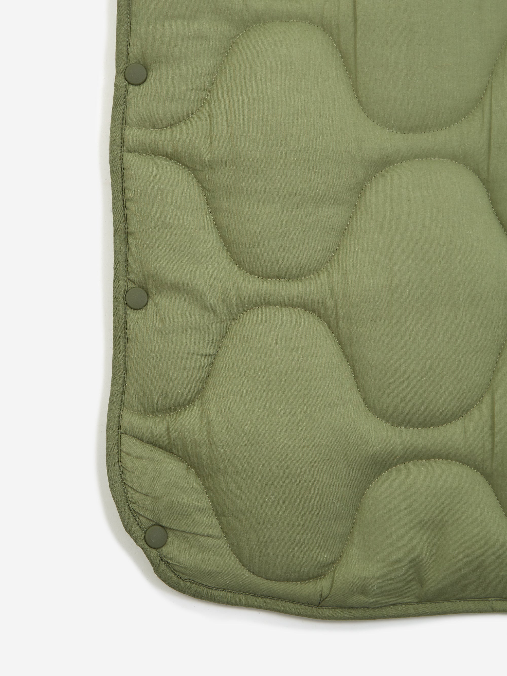 Puebco Quilted Wrap Blanket - Olive - Image 5