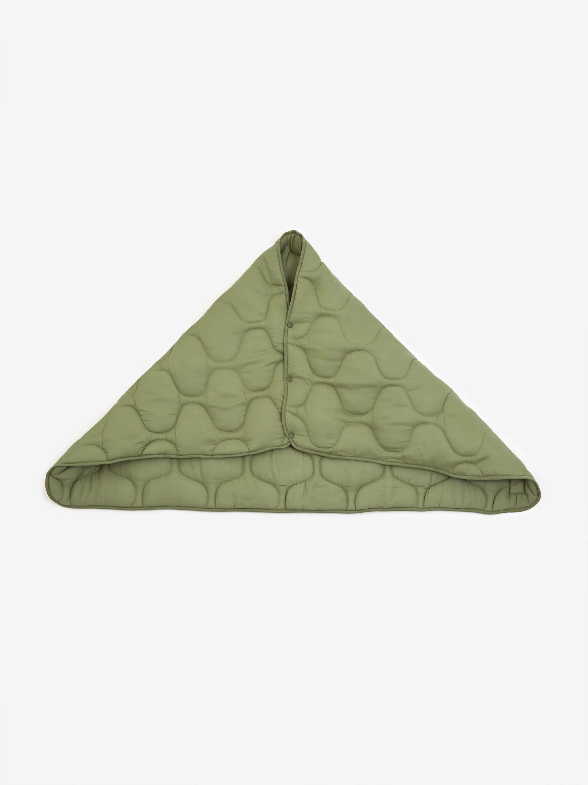 Puebco Quilted Wrap Blanket - Olive - Image 7