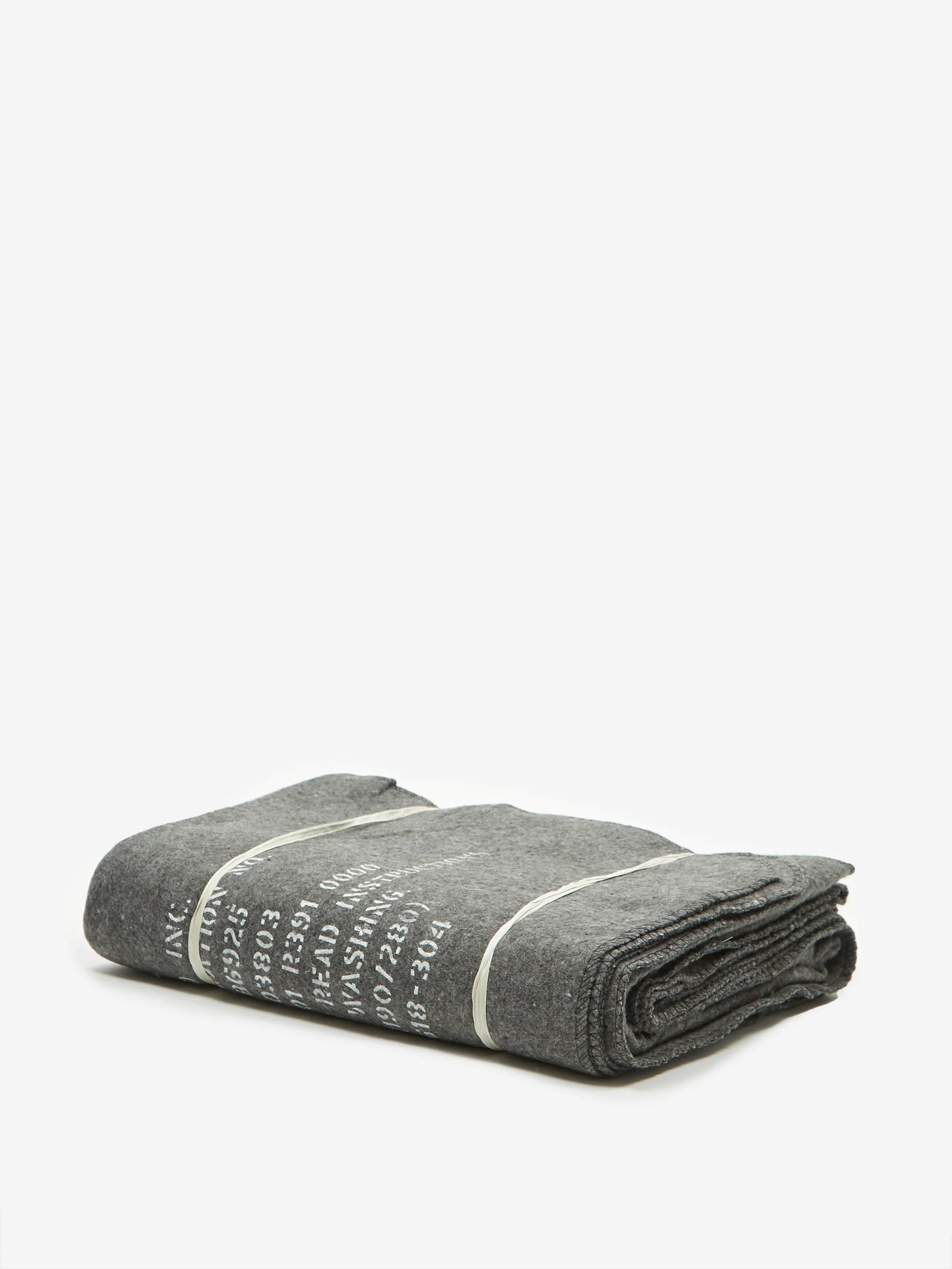 Puebco Recycled Wool Mix Blanket - Grey