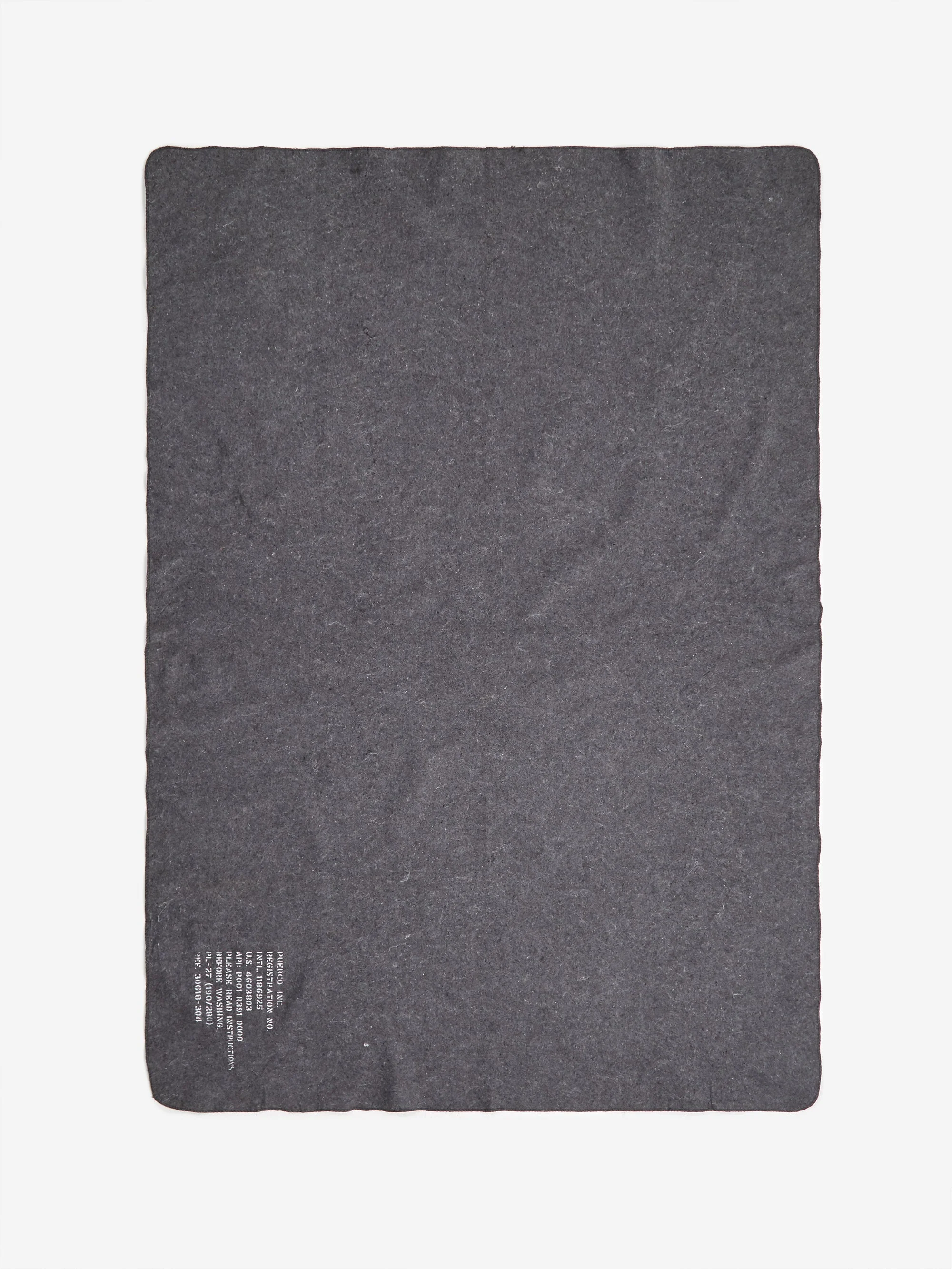 Puebco Recycled Wool Mix Blanket - Grey - Image 2
