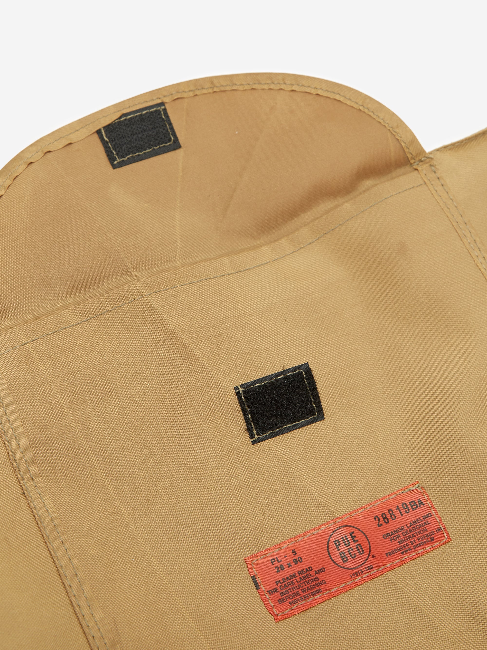 Puebco Rubberised Fabric Flight Pouch - Khaki Mix - Image 7