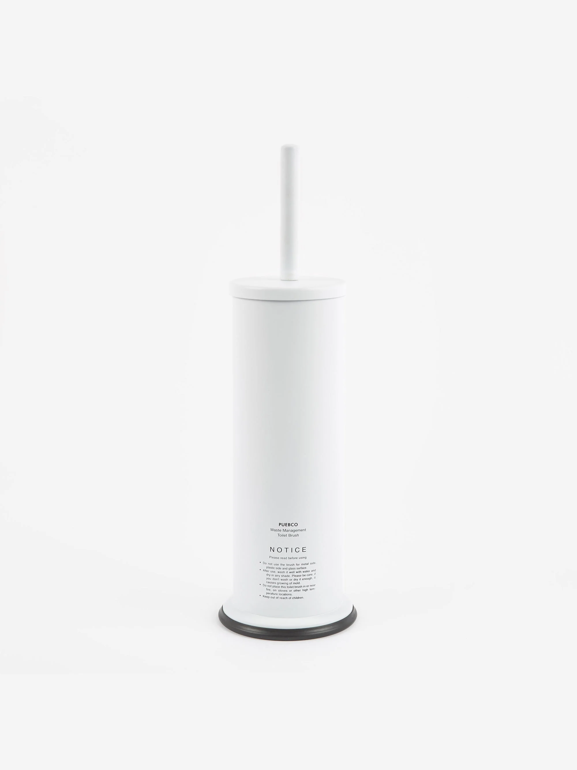 Puebco Steel Toilet Brush - White - Image 3
