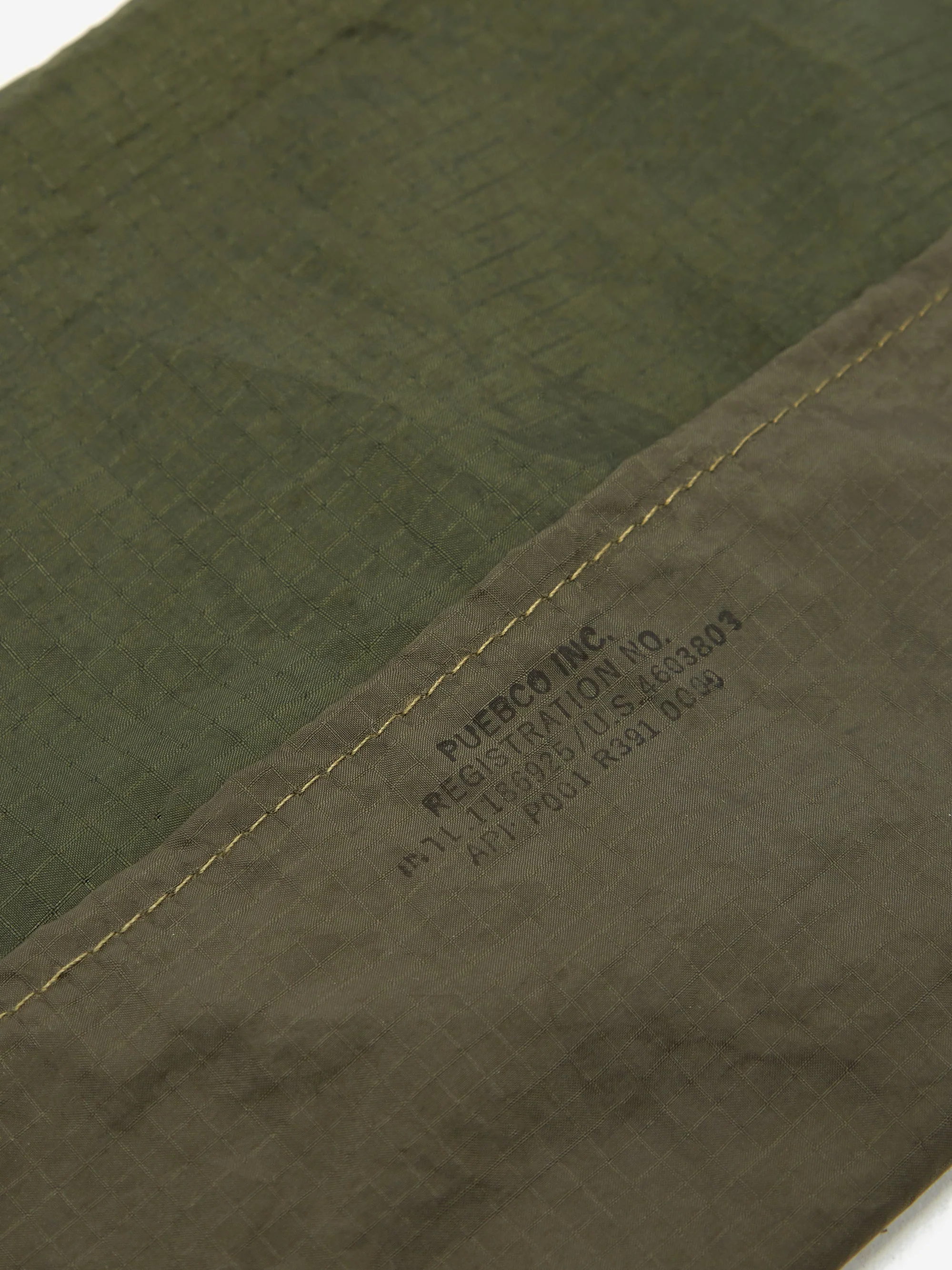 Puebco Vintage Parachute Tissue Cover - Olive - Image 4