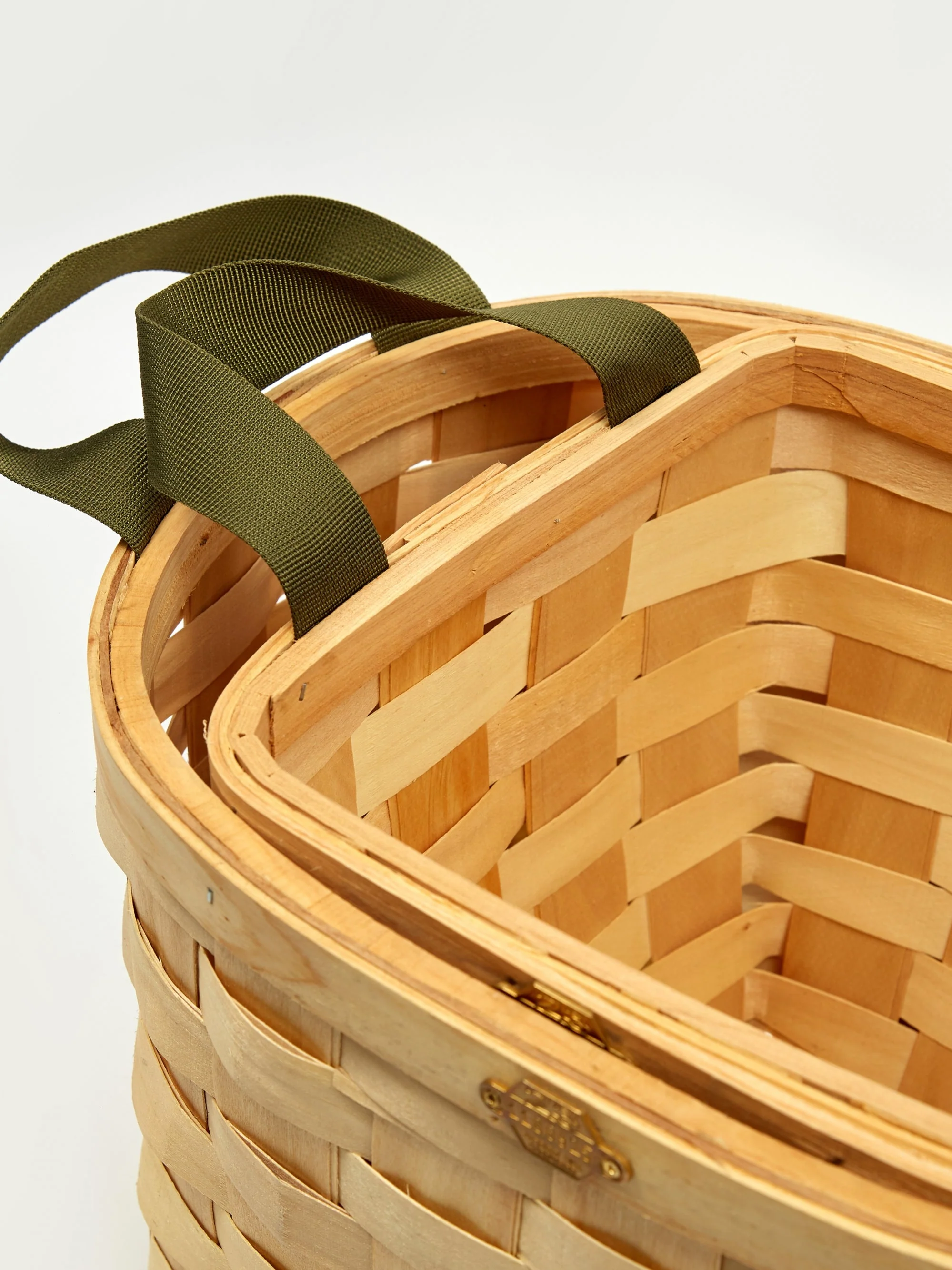 Puebco Woven wooden Basket Set - Natural - Image 4