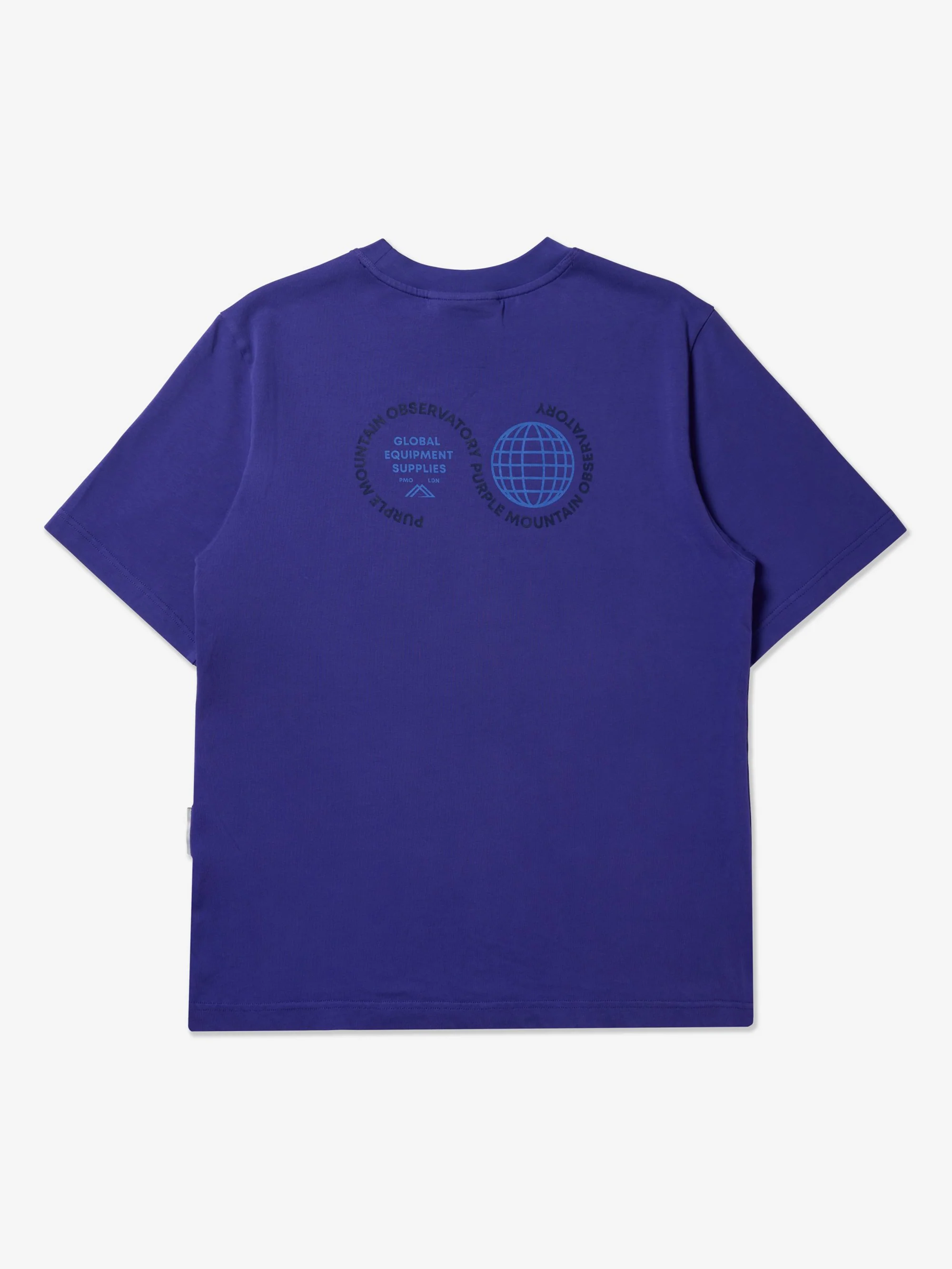 Purple Mountain Observatory Globe SS Tee - Purple - Image 3