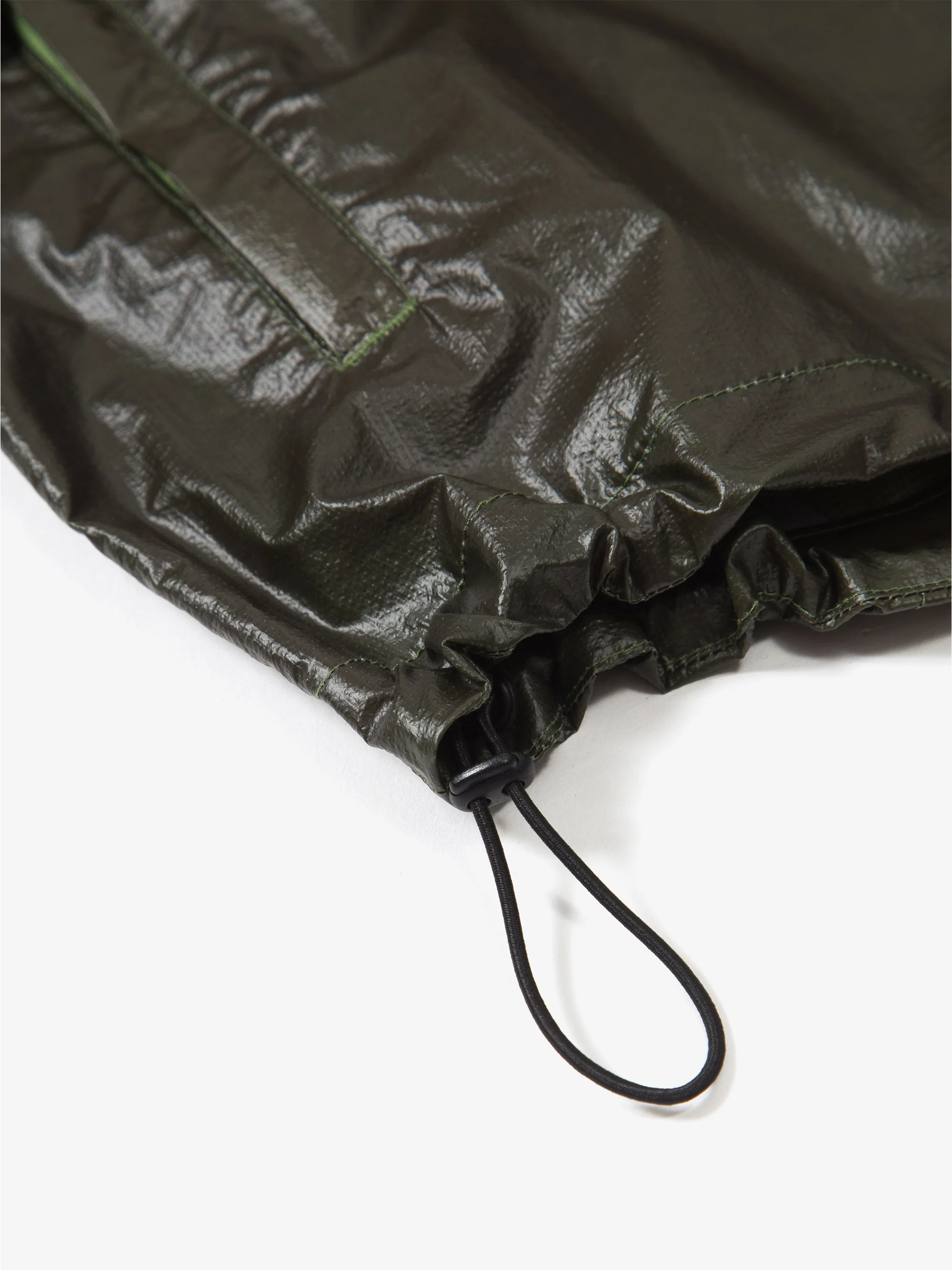 Purple Mountain Observatory Heatreactive Breeze Jacket - Khaki / Lime - Image 5