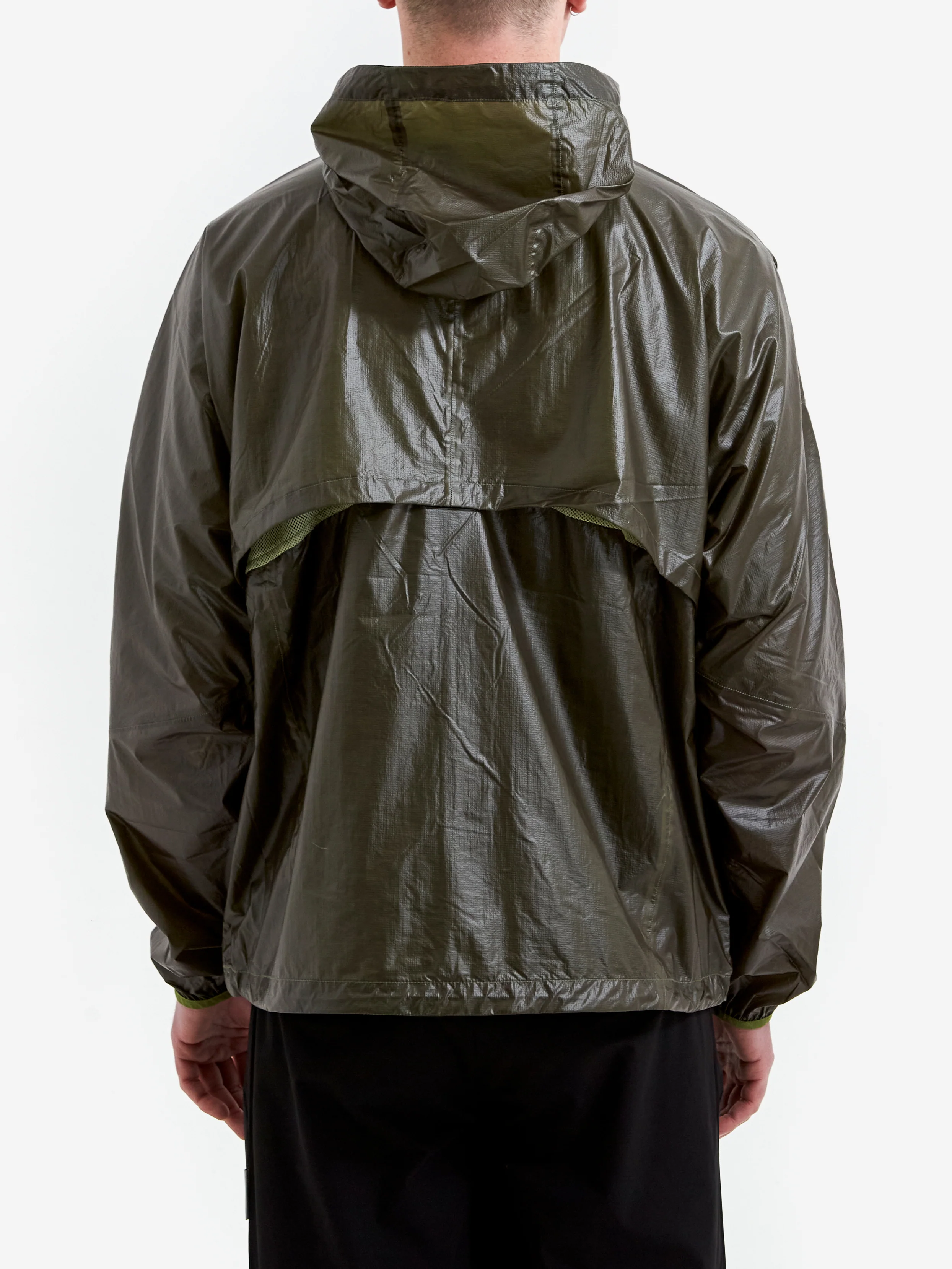 Purple Mountain Observatory Heatreactive Breeze Jacket - Khaki / Lime - Image 8