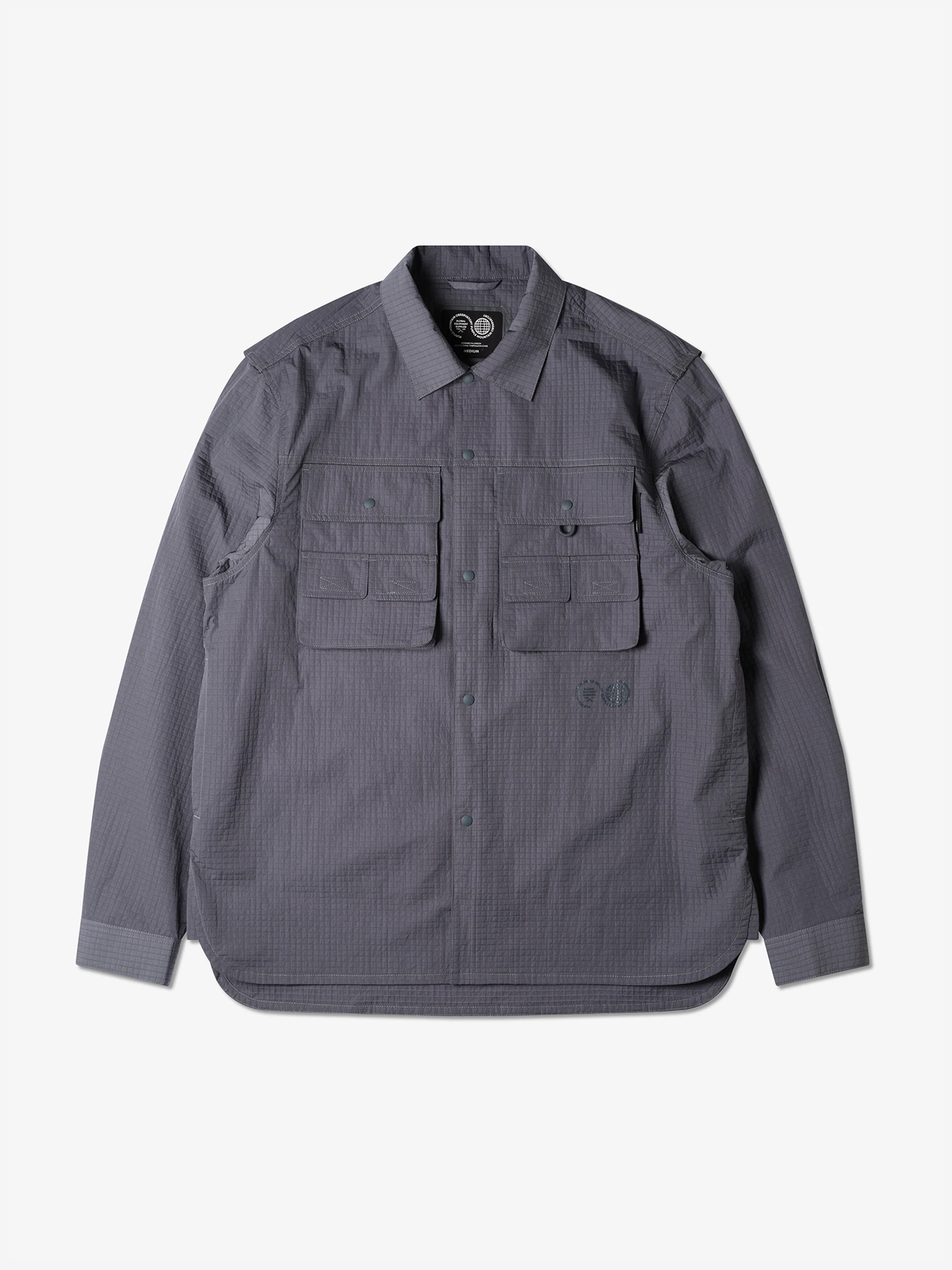 Purple Mountain Observatory LS Expedition Overshirt - Stormy