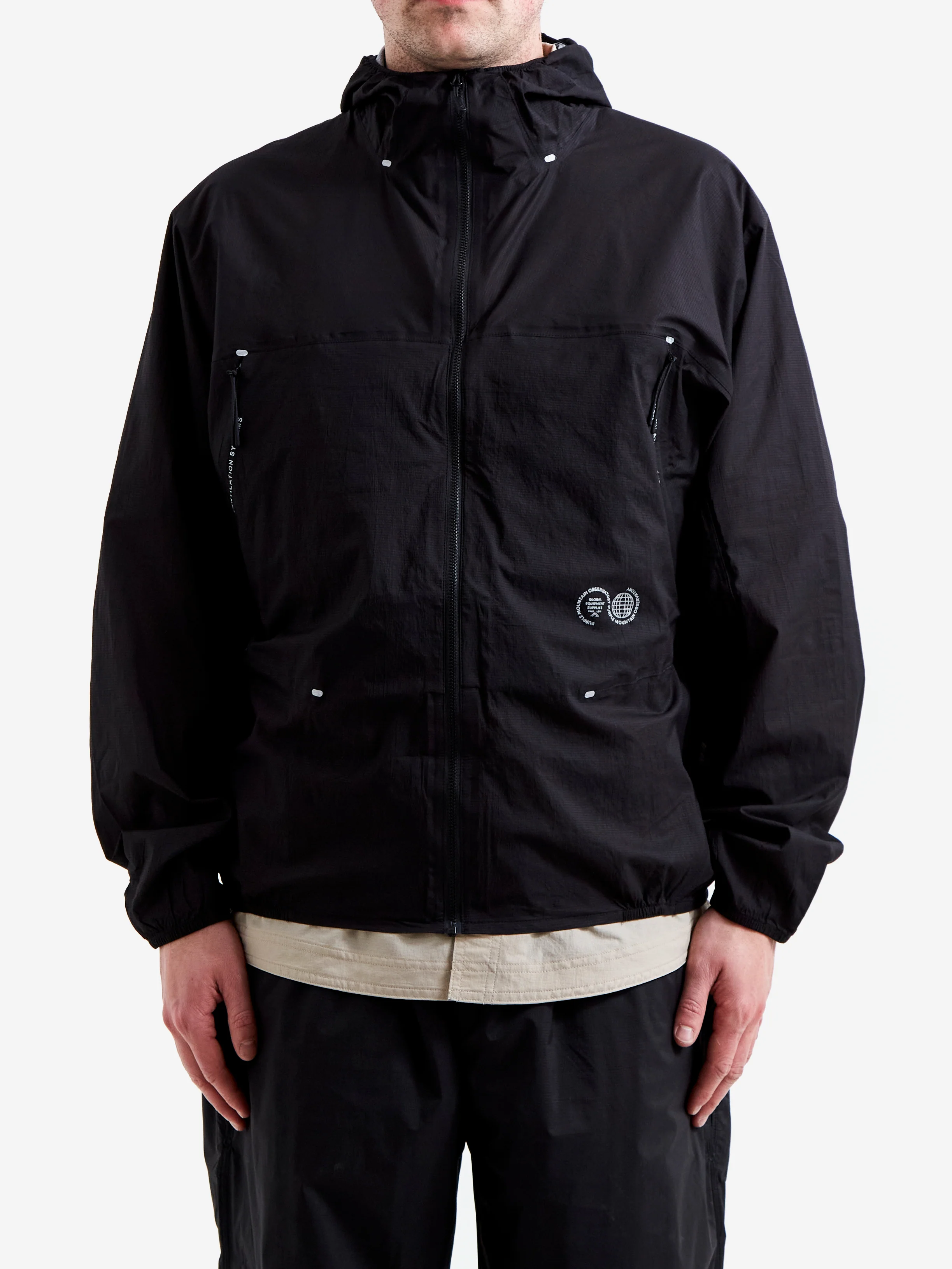 Purple Mountain Observatory Packaway Stinger Jacket  - Black - Image 2