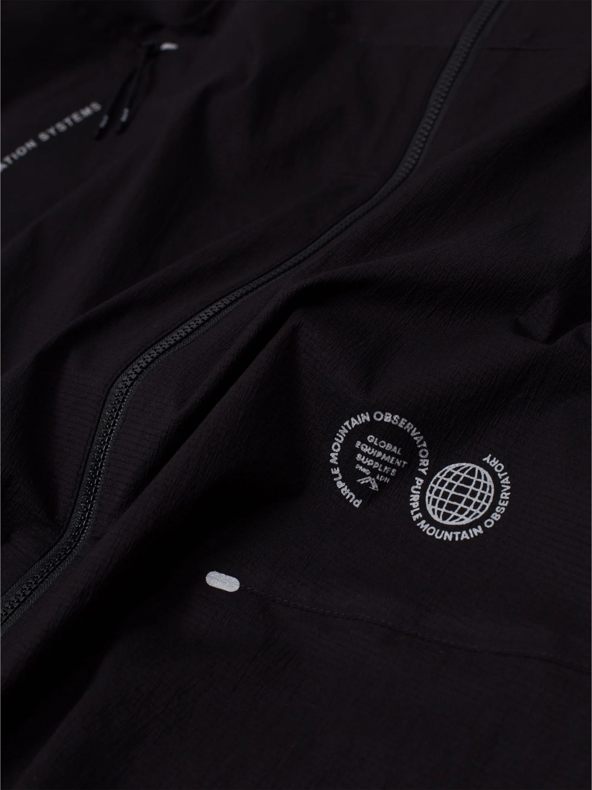 Purple Mountain Observatory Packaway Stinger Jacket  - Black - Image 4