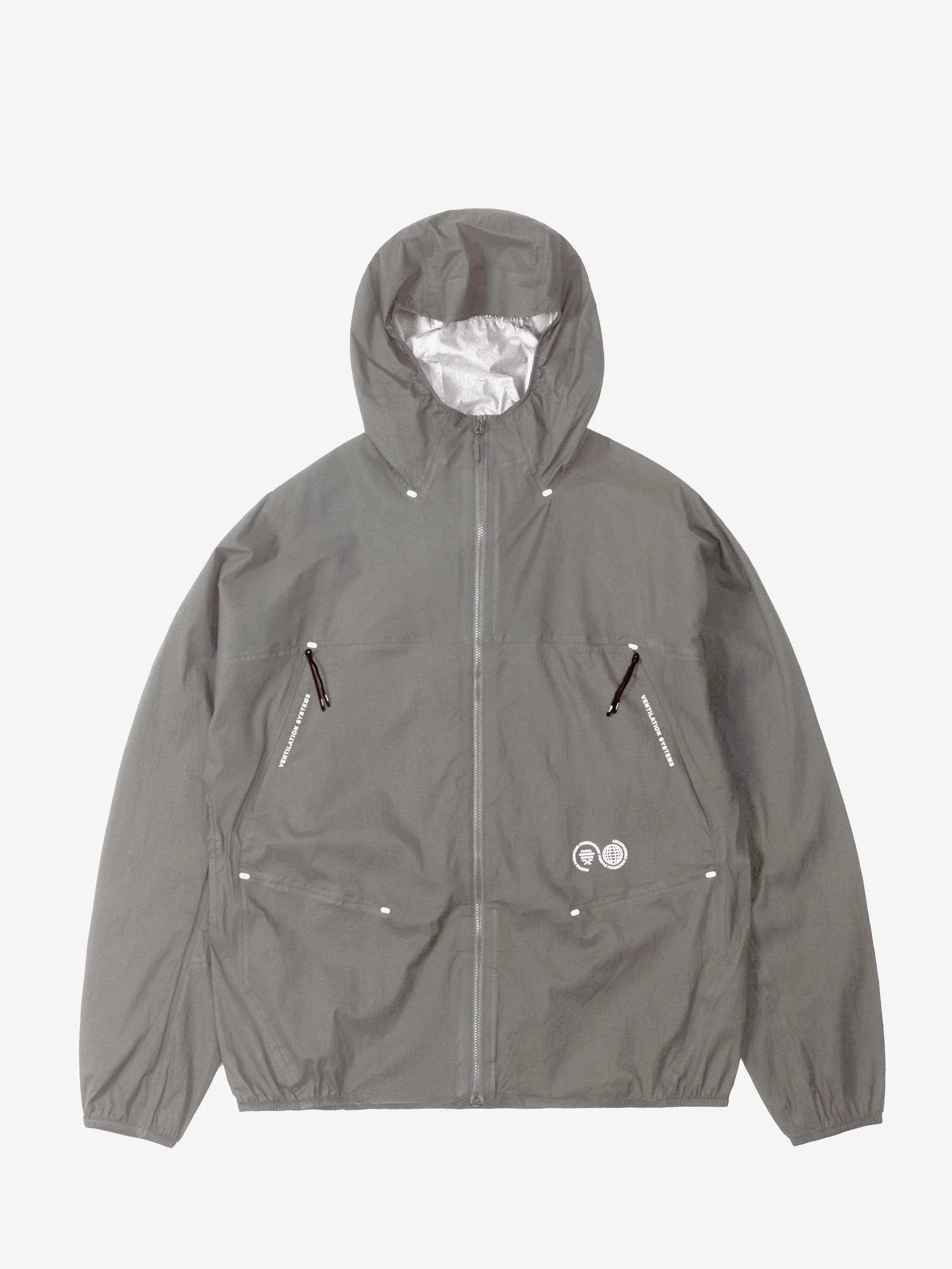 Purple Mountain Observatory Packaway Stinger Jacket - Concrete