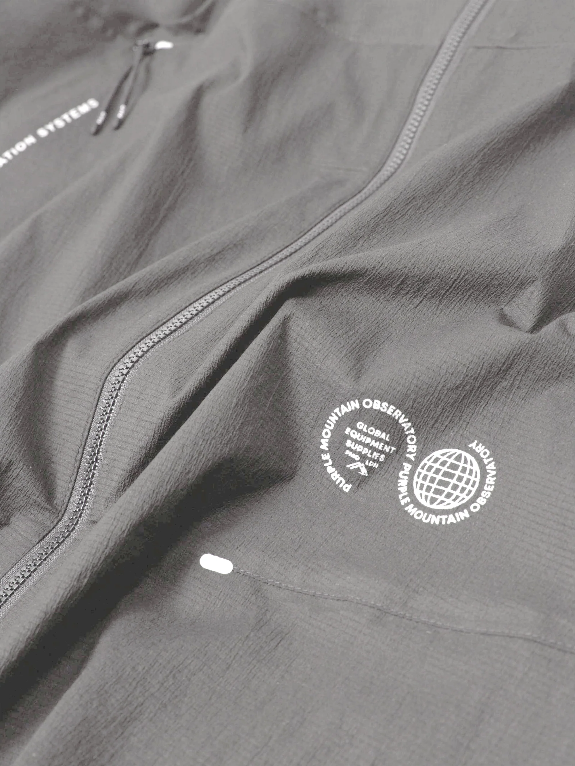 Purple Mountain Observatory Packaway Stinger Jacket - Concrete - Image 4