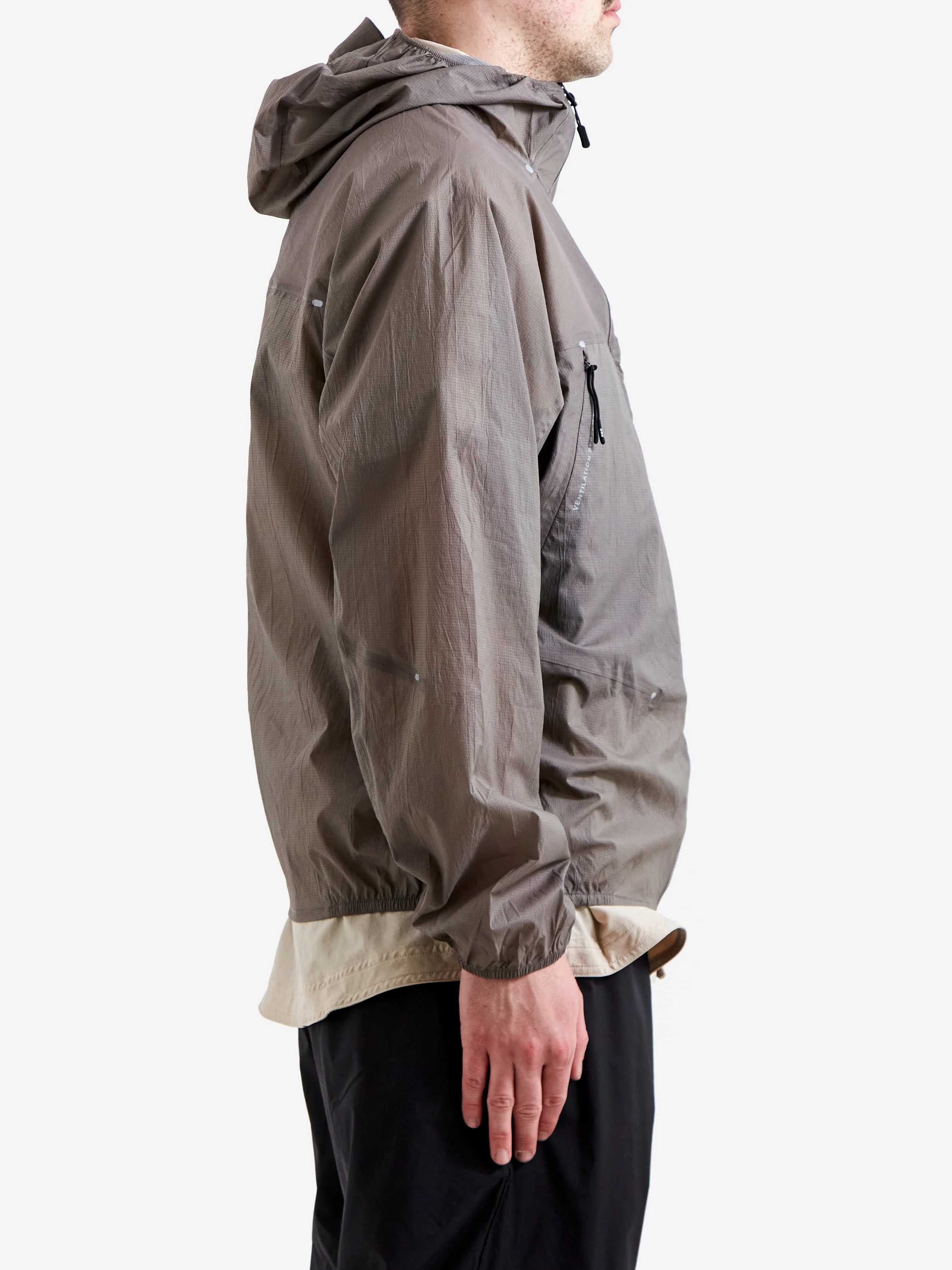 Purple Mountain Observatory Packaway Stinger Jacket - Concrete - Image 6