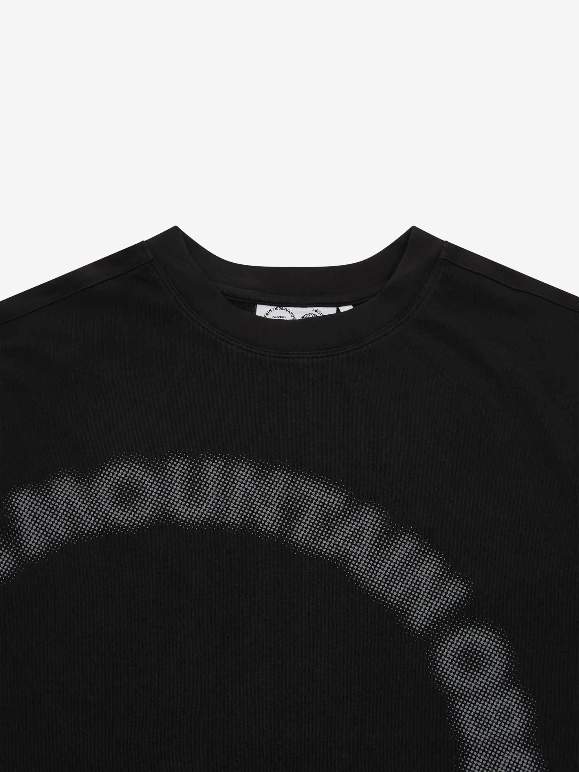 Purple Mountain Observatory PMO Orbital Tee - Black - Image 2