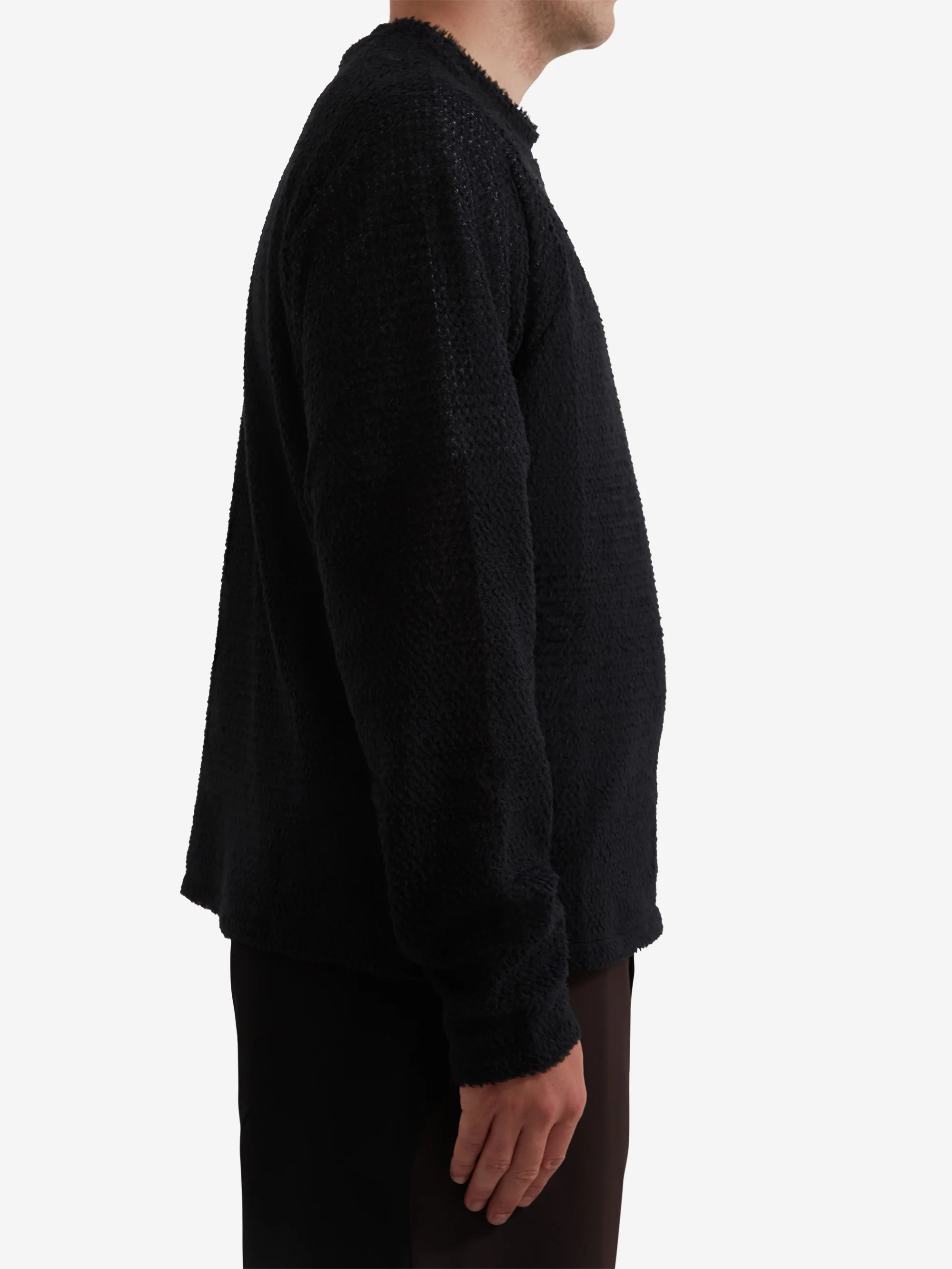 Purple Mountain Observatory Polartec Alpha Pullover - Black - Image 4