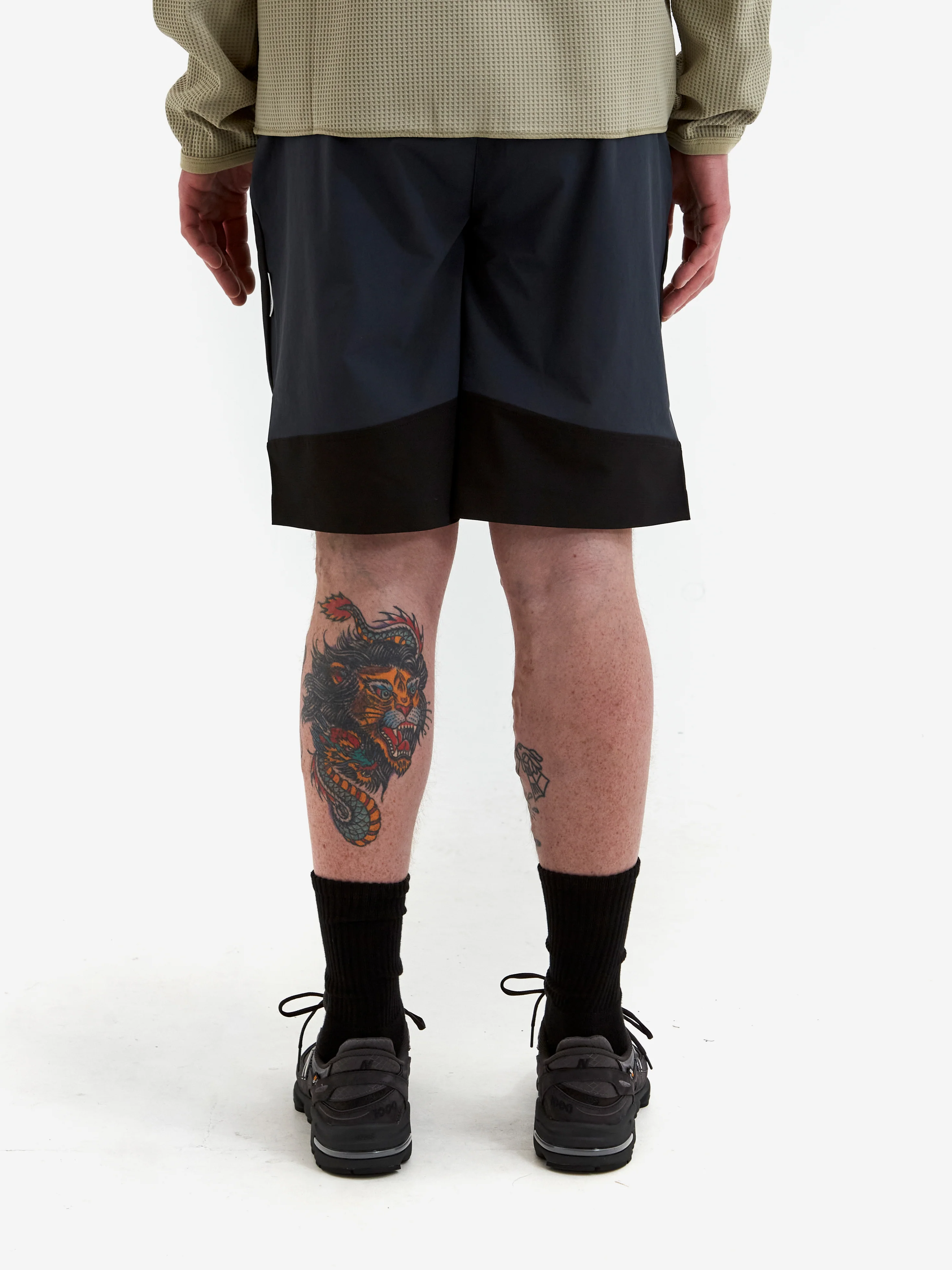 Purple Mountain Observatory Terrain Short - Black / Airforce Blue - Image 7