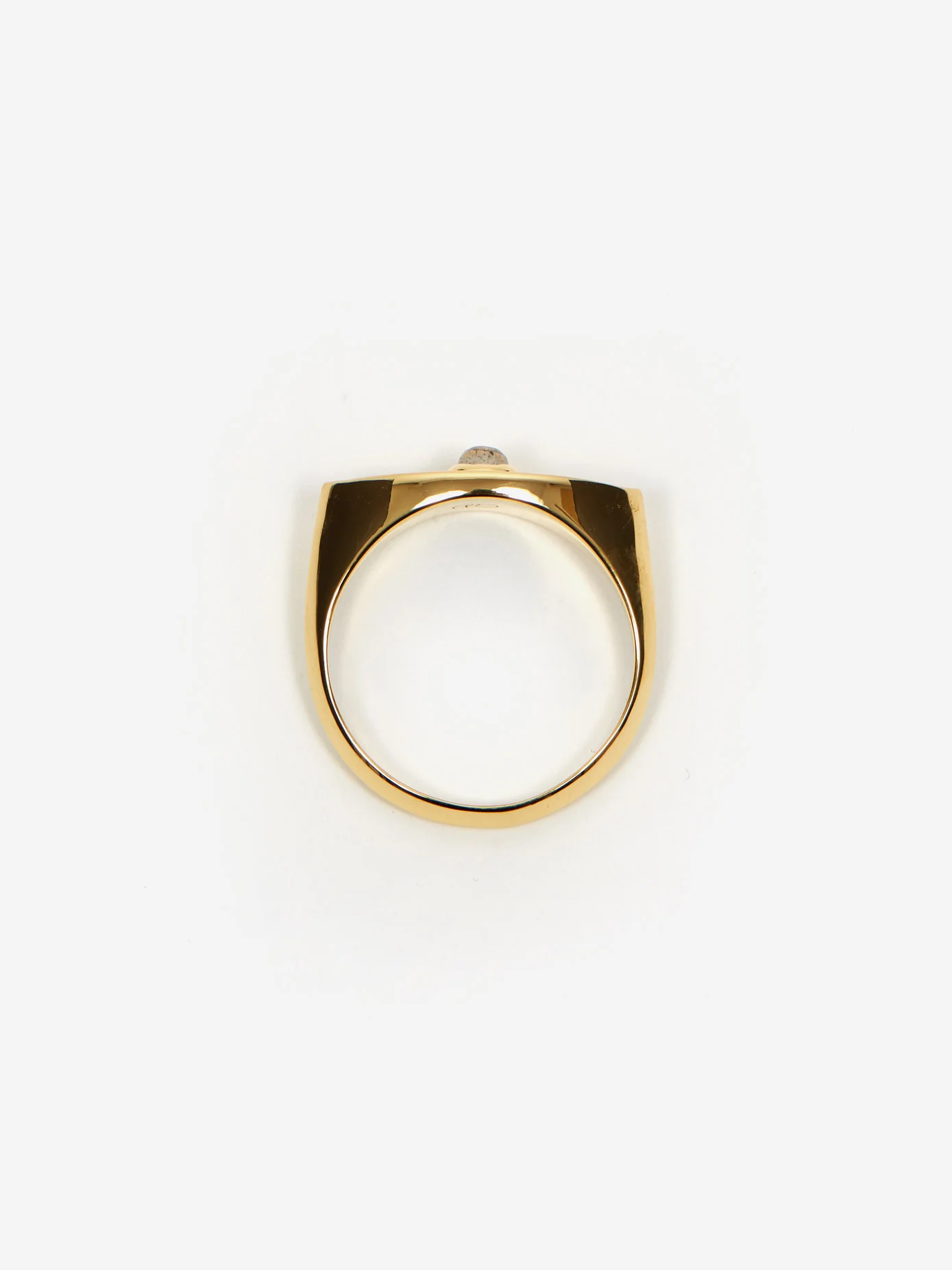 Rachel Entwistle Rays Of Light Ring - Gold Plating/Labradorite - Image 3