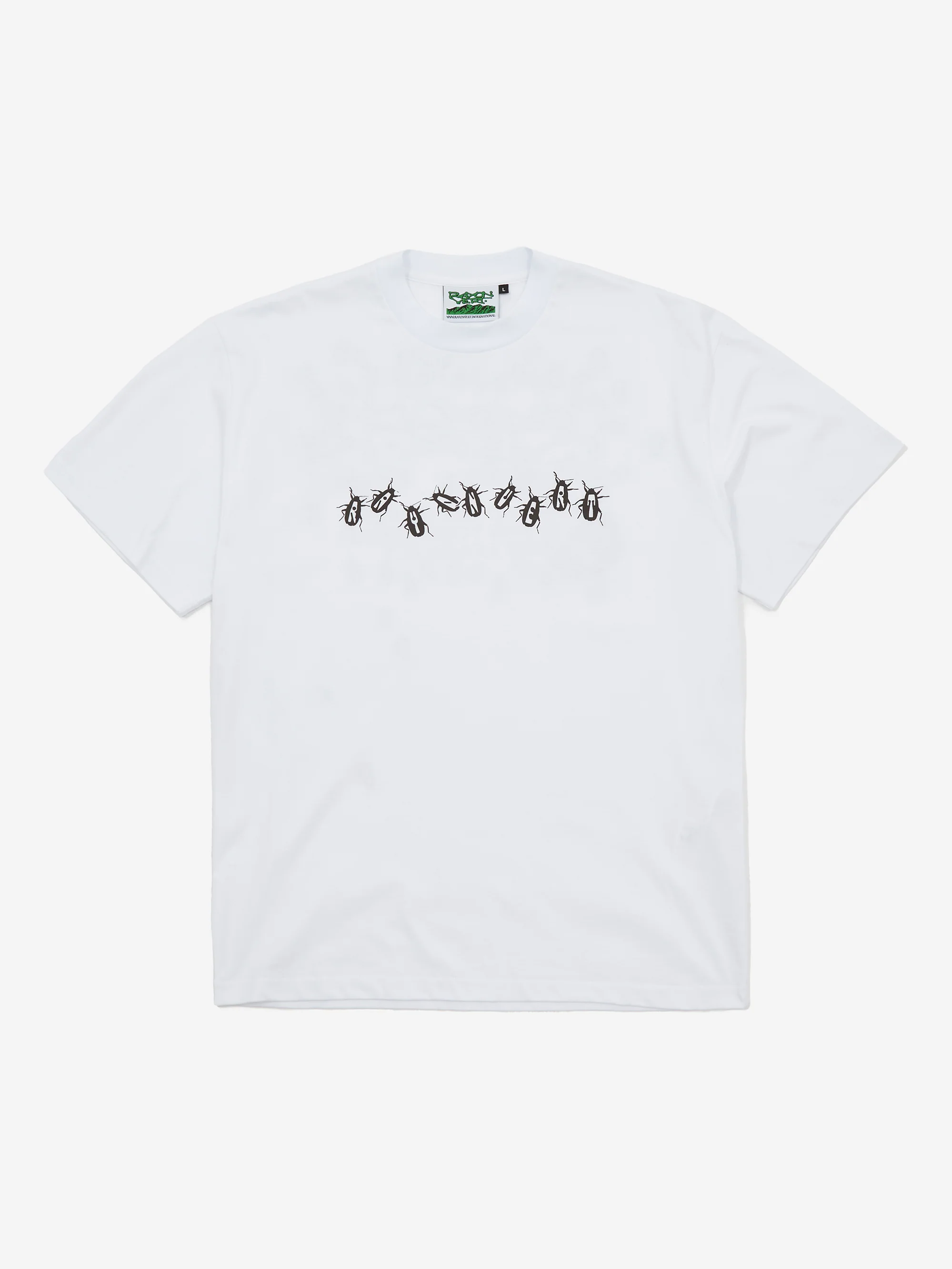 Rayon Vert Kakerlaken T-Shirt - Ghost White